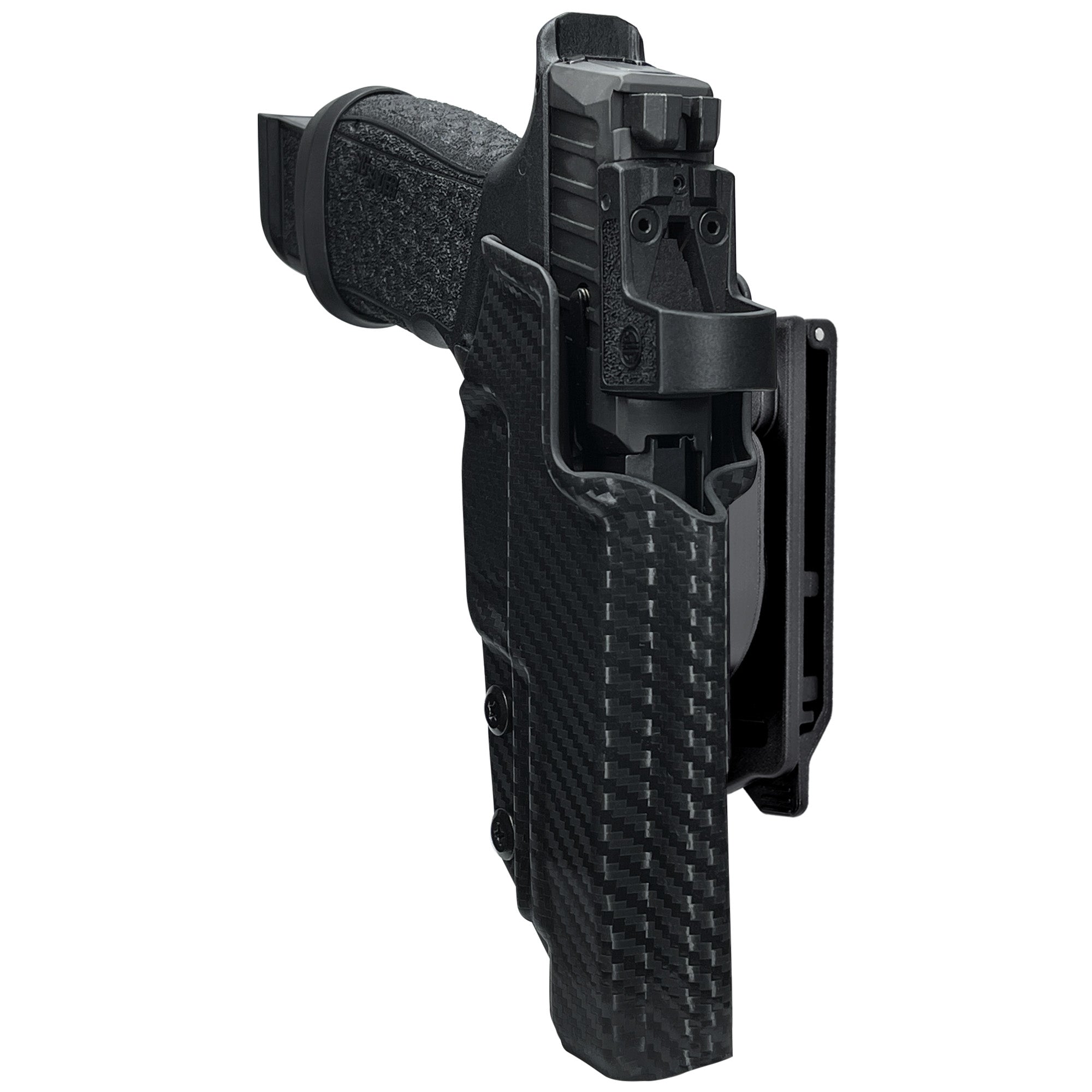 Sig P365 Fuse w/ Thumb Rest Quick Release IDPA Holster in Carbon Fiber