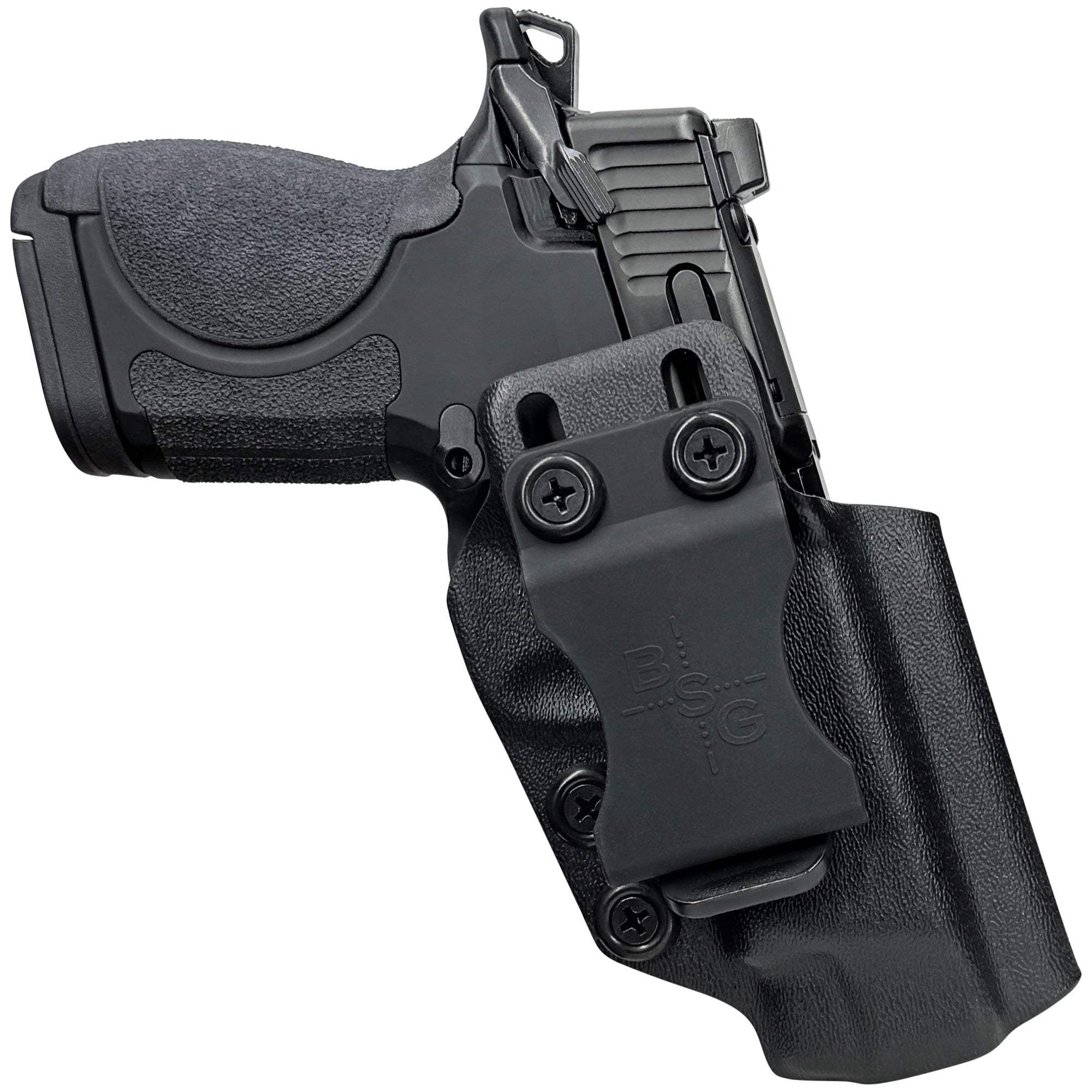 S&W CSX E-Series 3.6in Inside the Waistband Holster in Black - Front