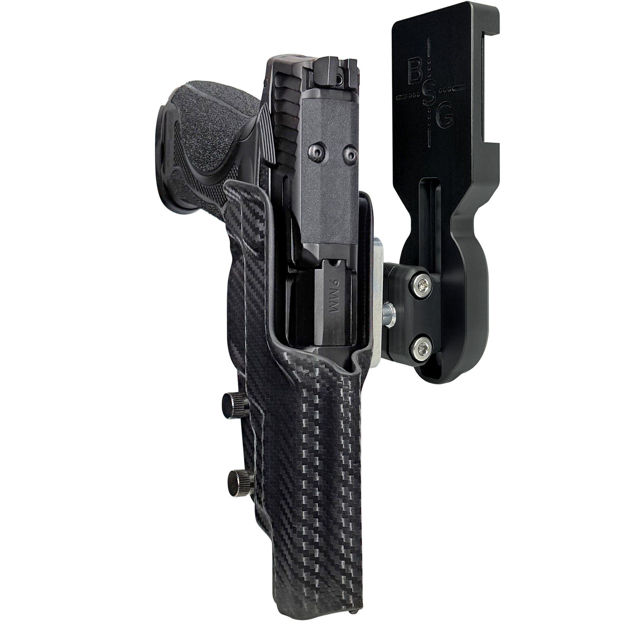 S&W M&P9 M2.0 Metal HD Pro Ball Joint Competition Holster in Carbon Fiber