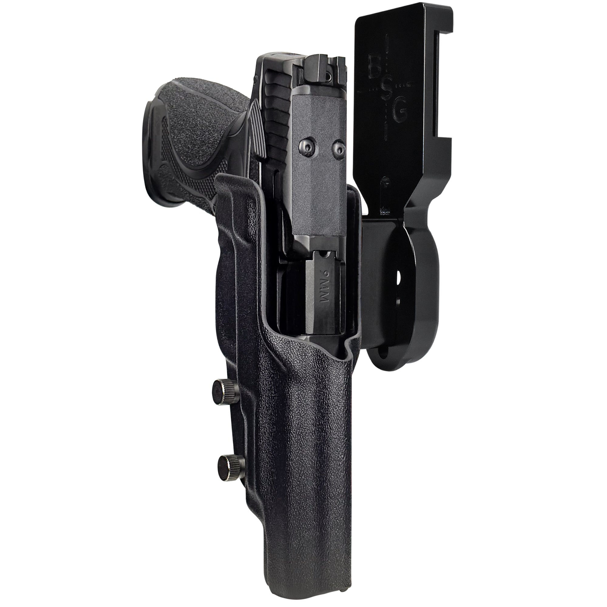 S&W M&P9 M2.0 Metal HD Pro Heavy Duty Competition Holster in Black / Black