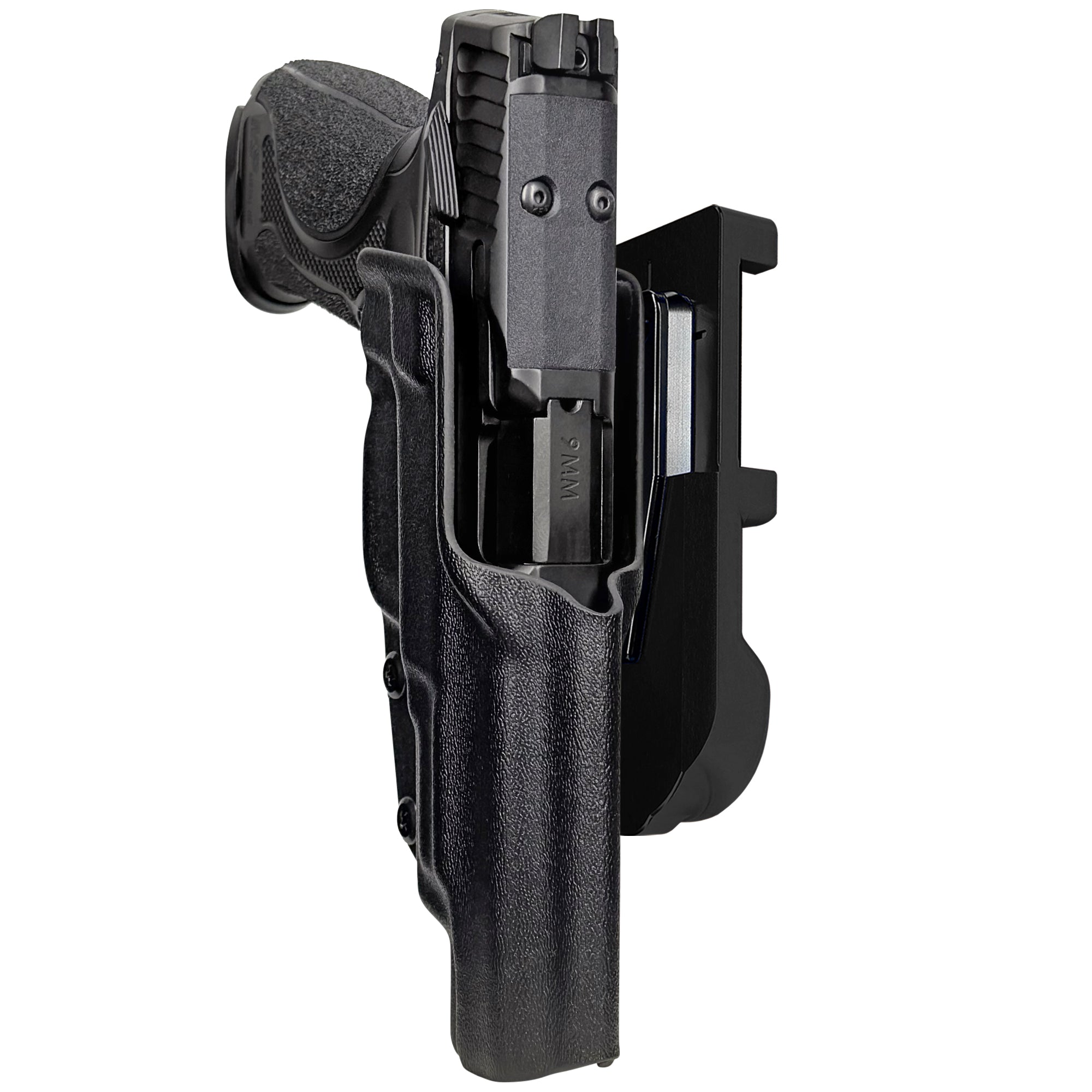 S&W M&P9 M2.0 Metal HD IDPA Quick Mount Holster with Black Belt Attachment, Black Holster Shell