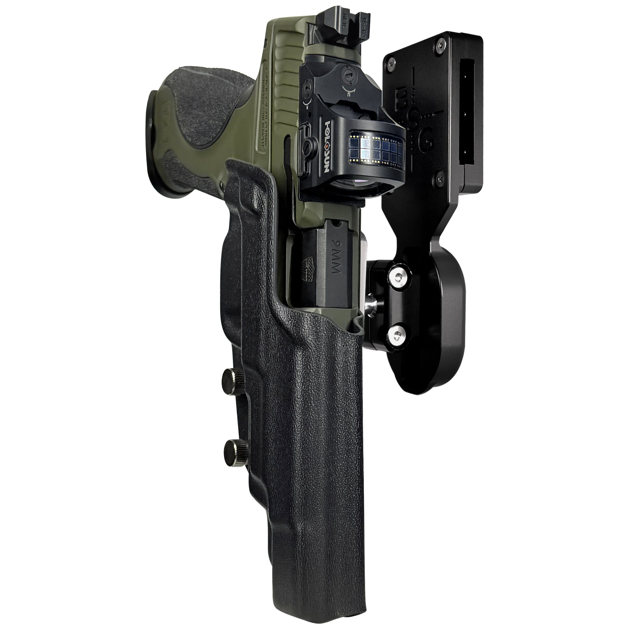 S&W MP9 Spec Series Pro Ball Joint Competition Holster in Black