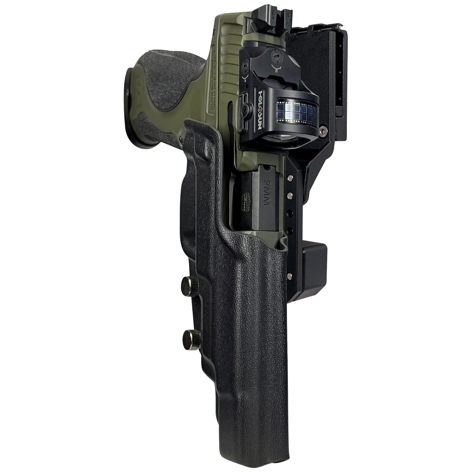 Pro Competition Holster for S\u0026W MP9 Spec Series Right-Hand Draw / Black, image size:2000x2000