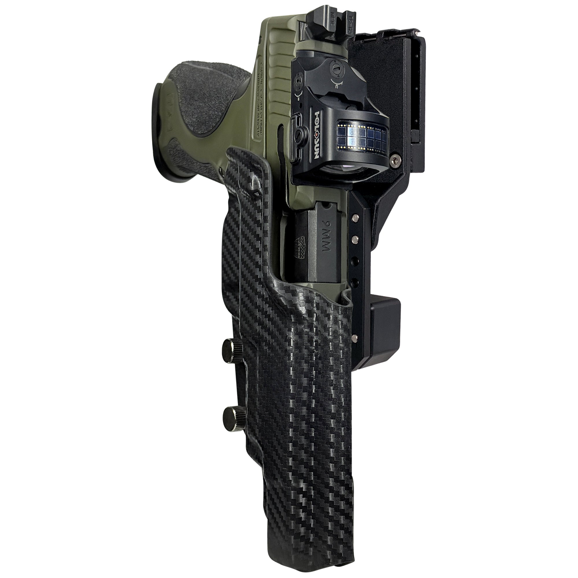 S&W MP9 Spec Series Pro Competition Holster in Carbon Fiber