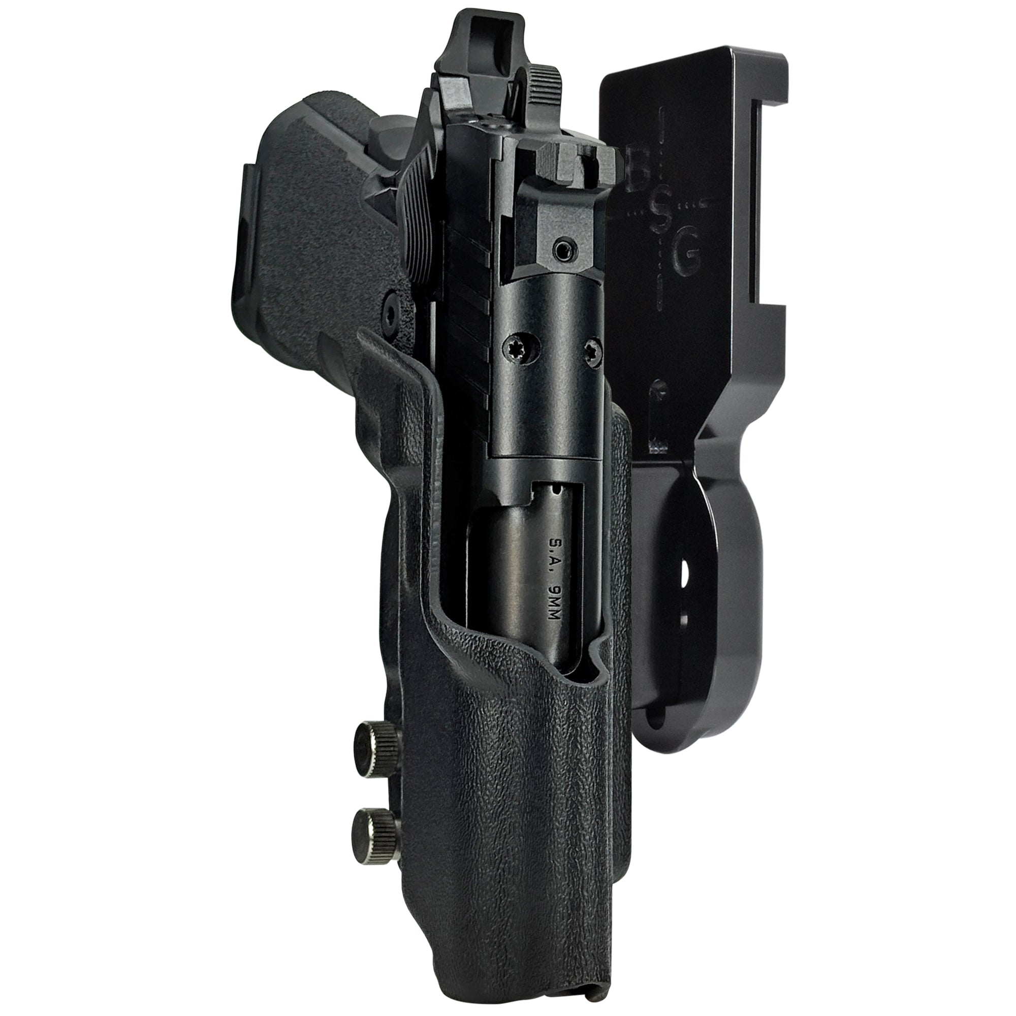 Springfield Prodigy 3.5'' Pro Heavy Duty Competition Holster in Black / Black