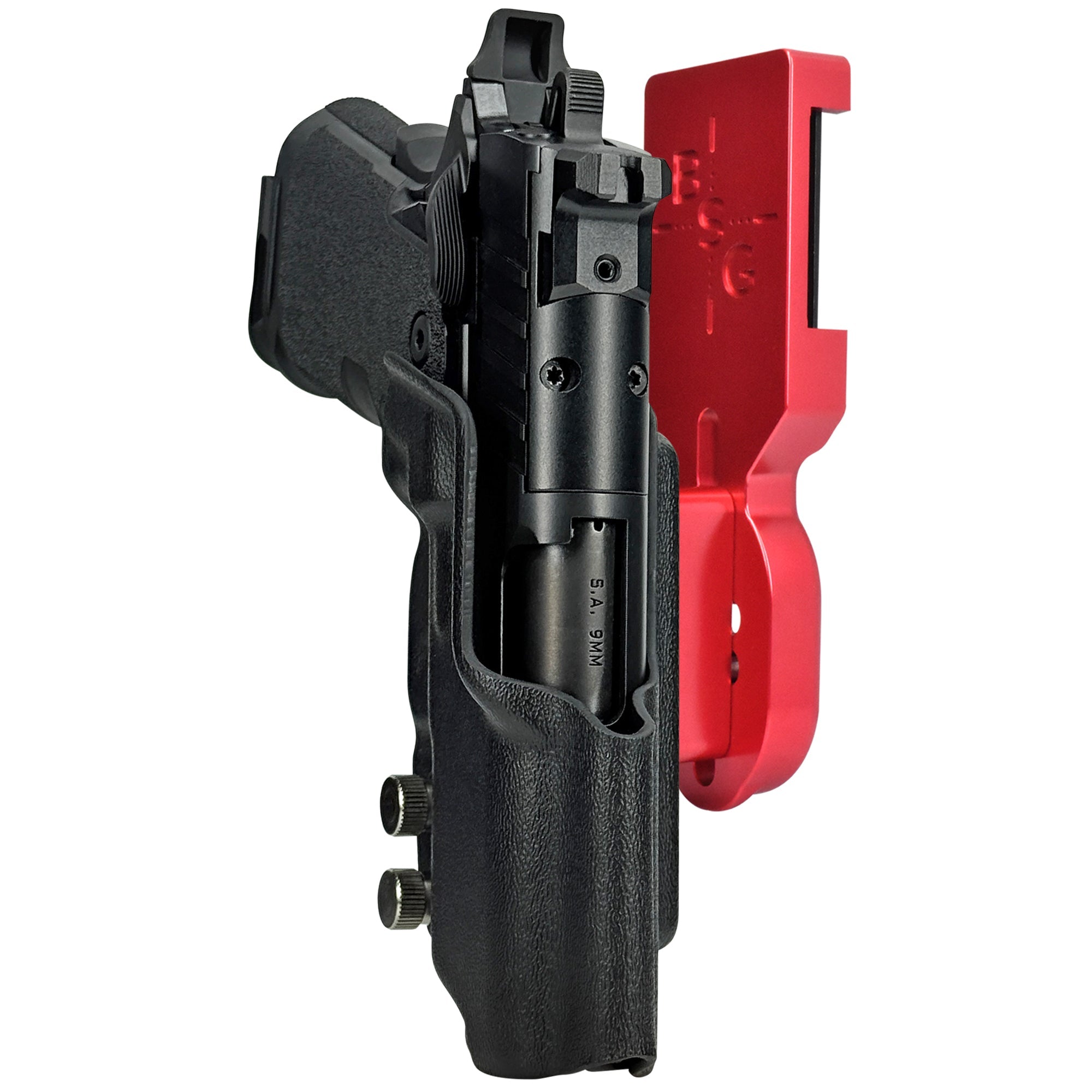 Springfield Prodigy 3.5'' Pro Heavy Duty Competition Holster in Red / Black