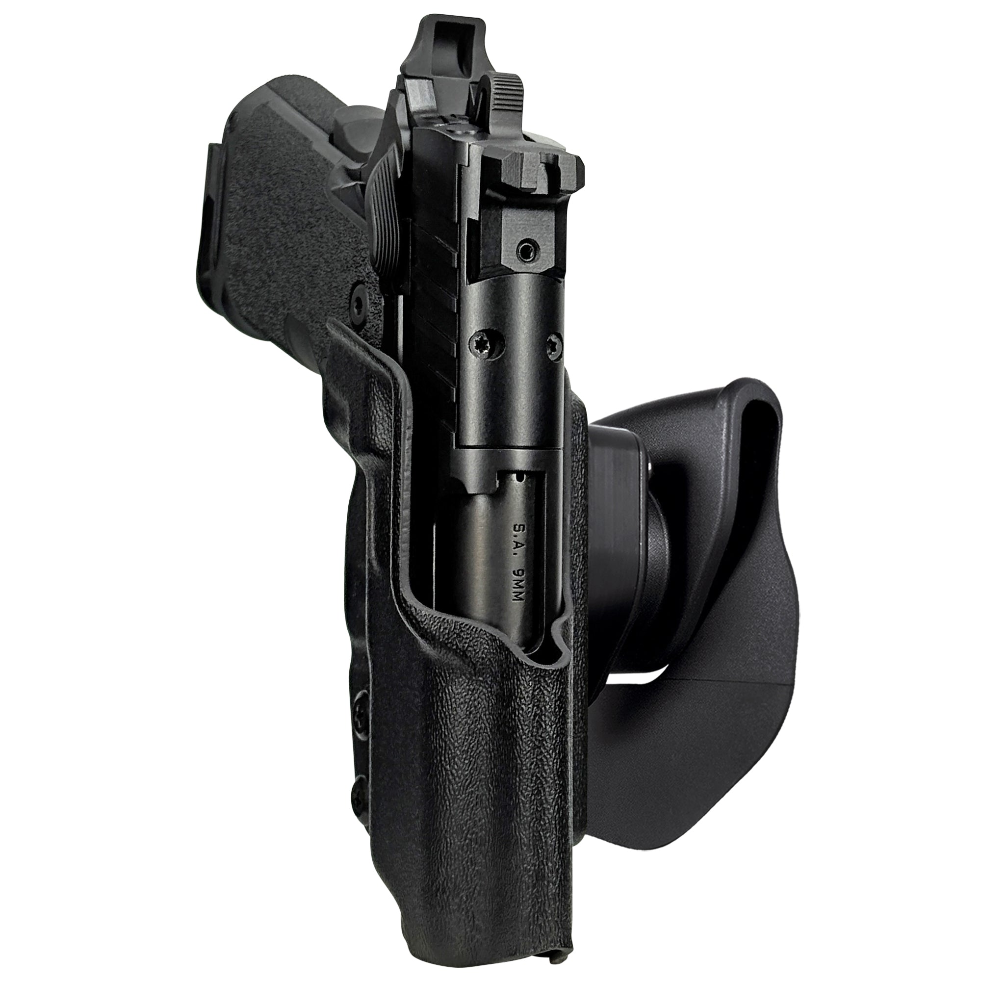 Springfield Prodigy 3.5'' OWB Quick Release Paddle Holster in Black