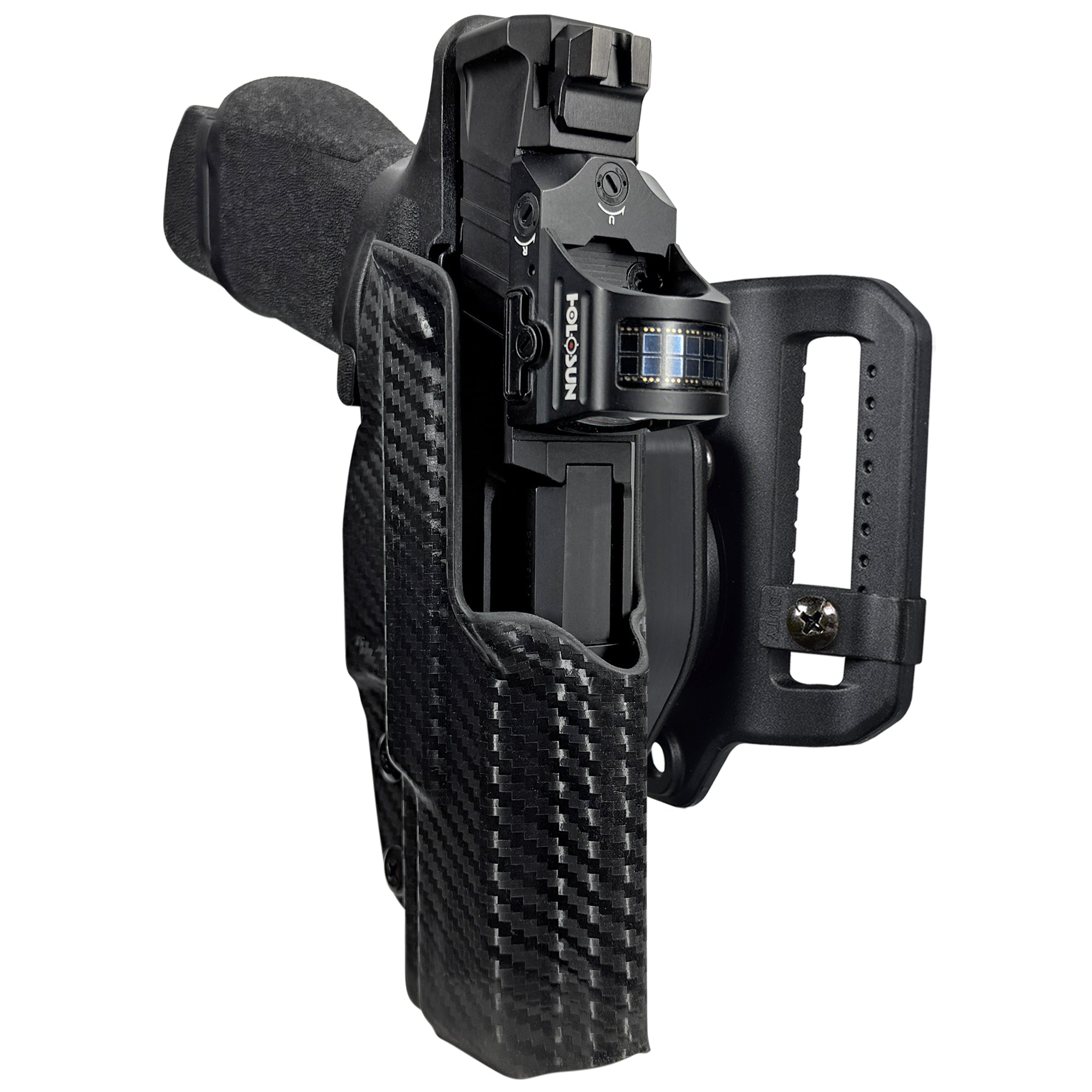 Springfield Echelon 4.0C Quick Release Belt Loop Holster in Carbon Fiber