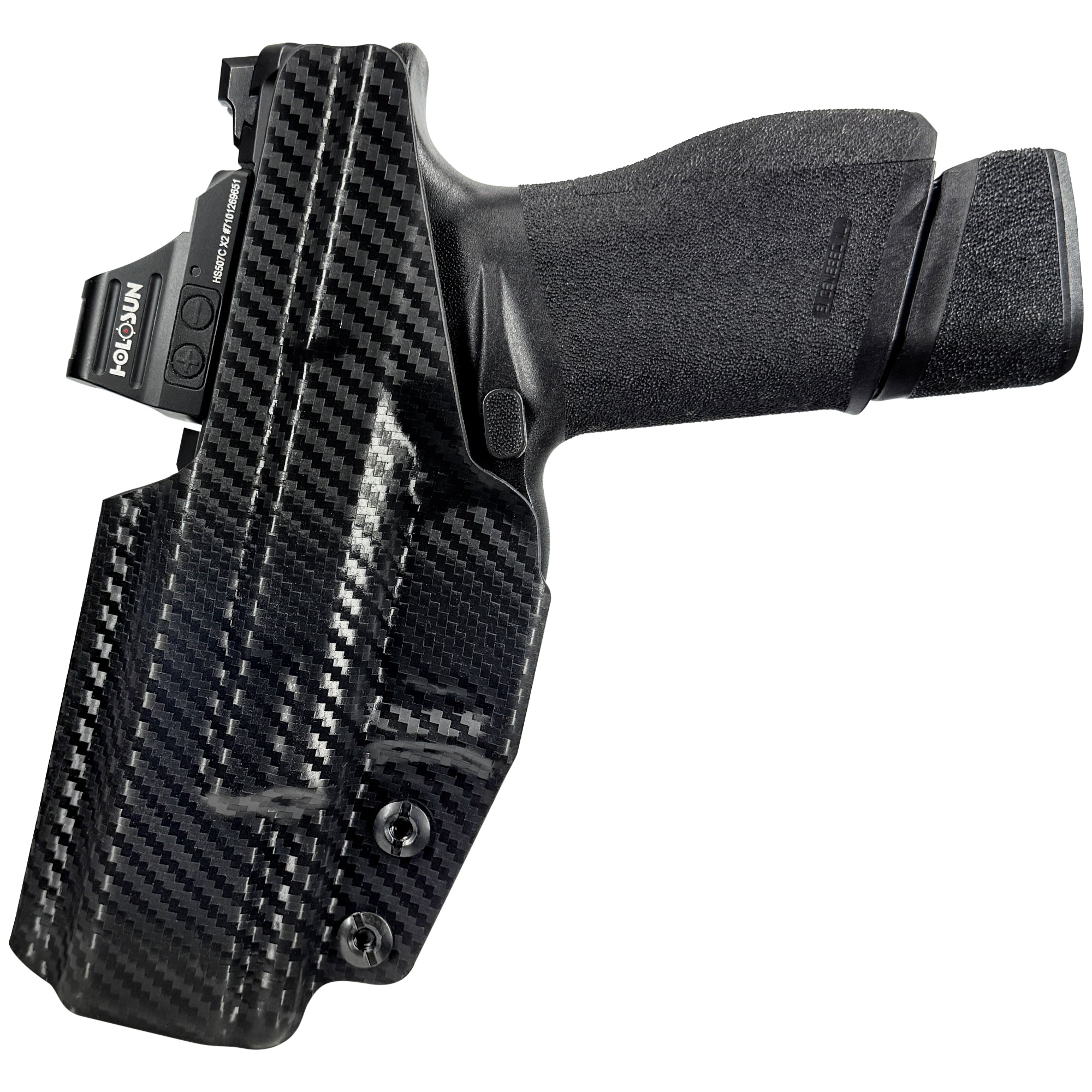 Springfield Echelon 4.0C Inside the Waistband Holster in Carbon Fiber - Rear