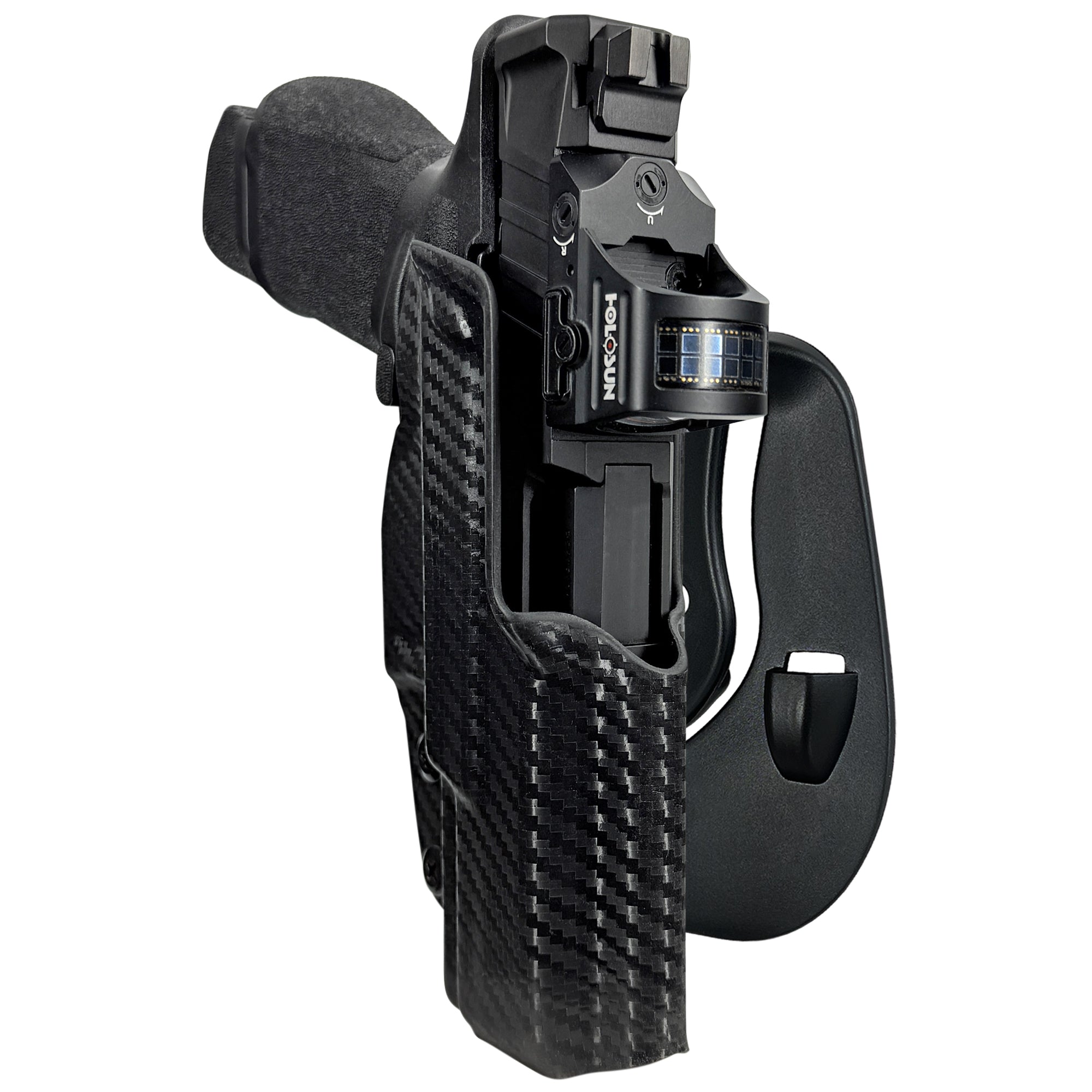 Springfield Echelon 4.0C OWB Paddle Holster in Carbon Fiber