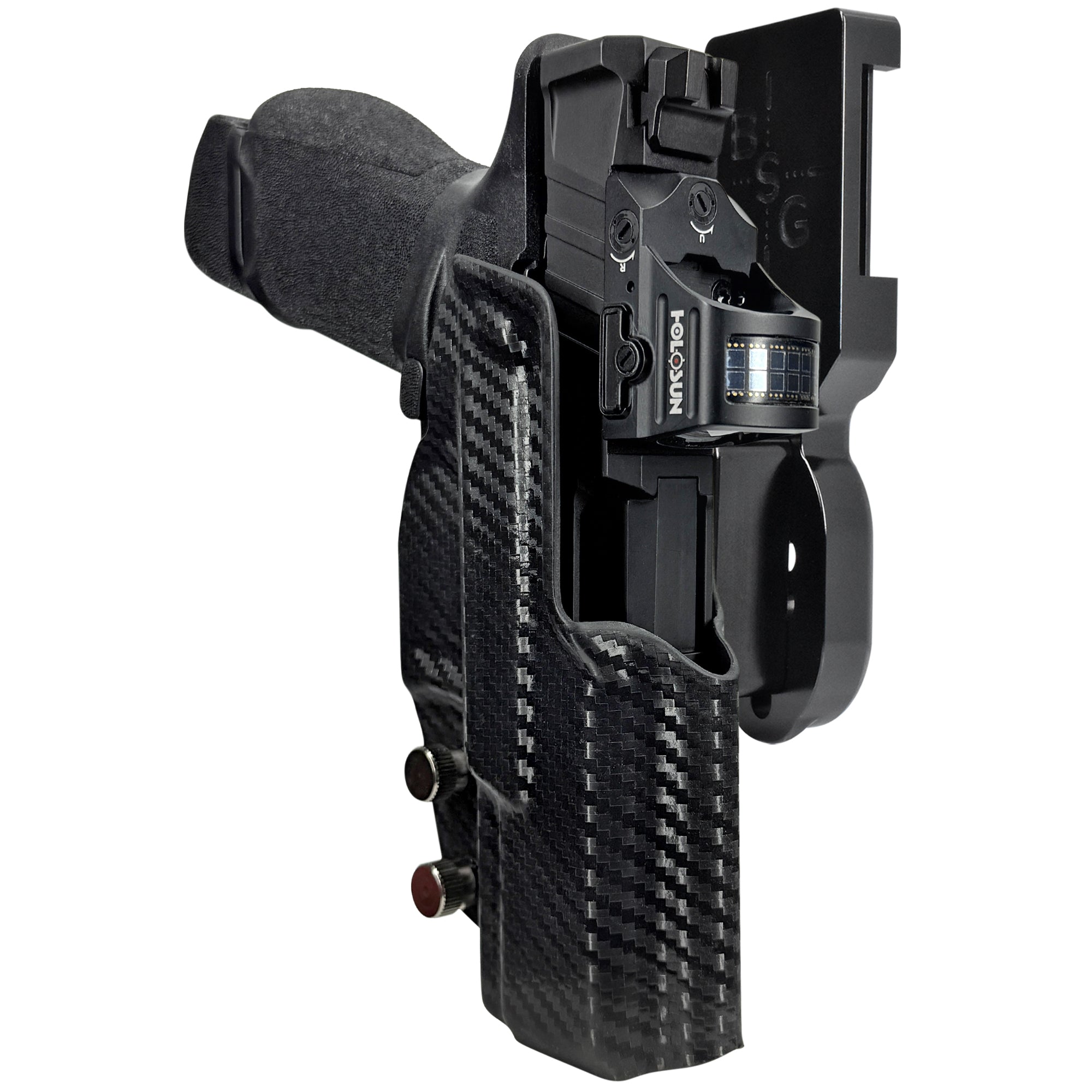 Springfield Echelon 4.0C Pro Heavy Duty Competition Holster in Black / Carbon Fiber