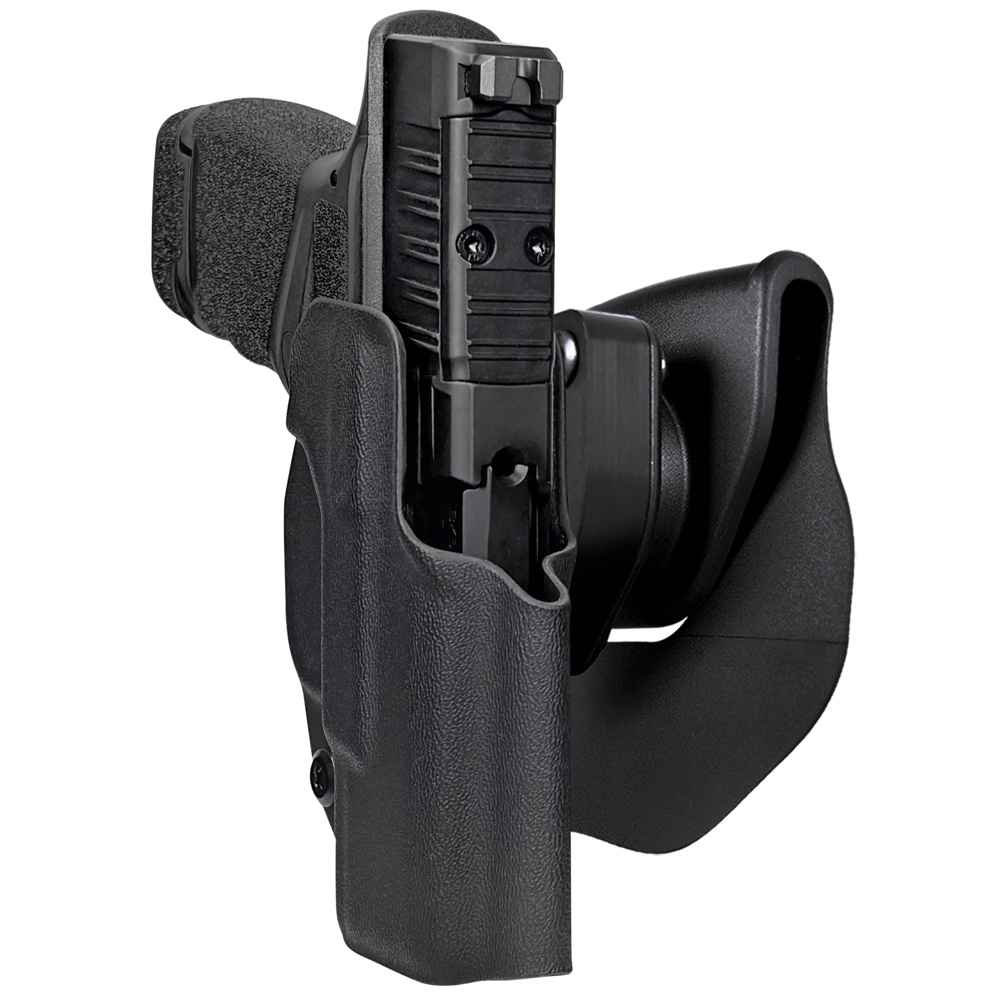 SA Hellcat .380 OWB Quick Release Paddle Holster in Black