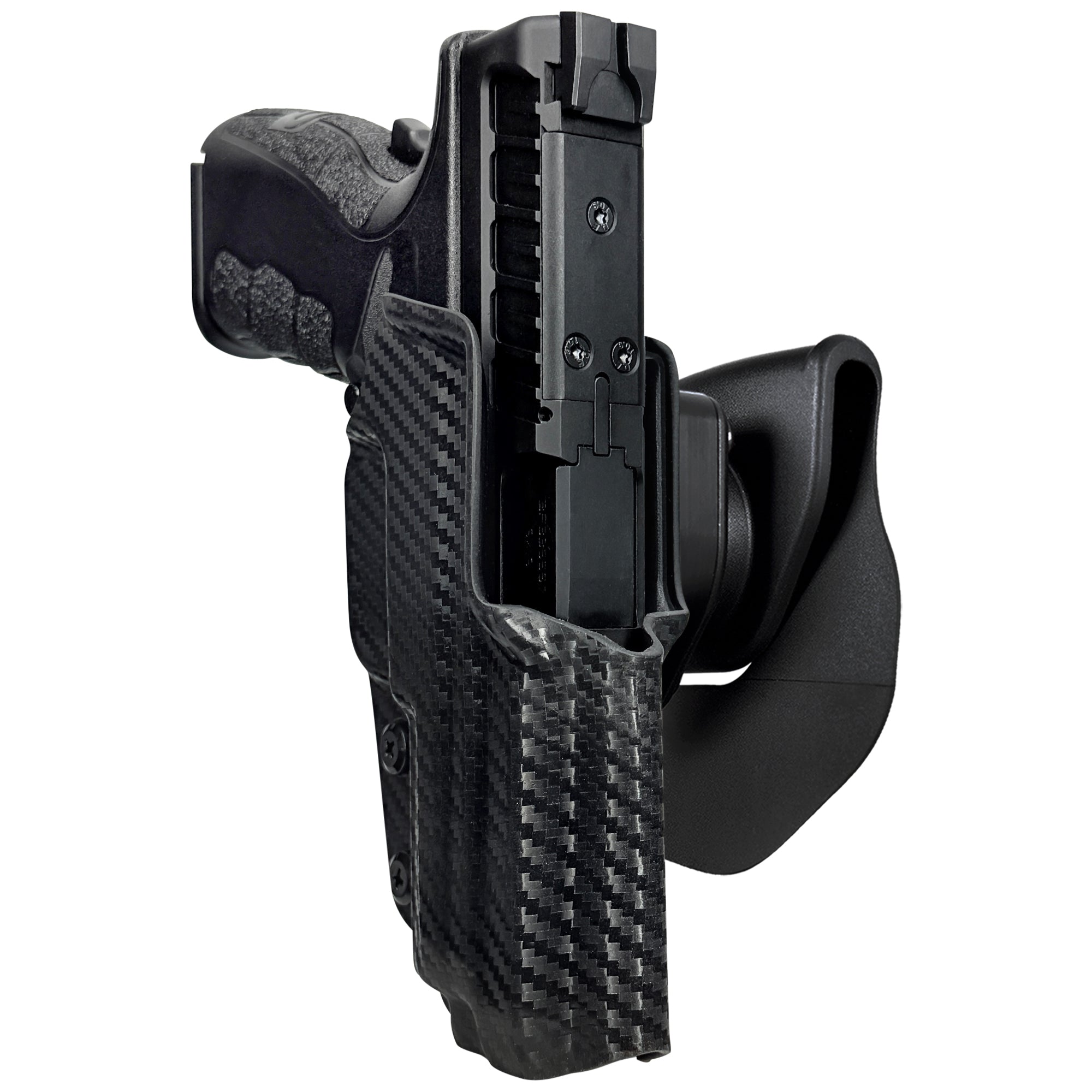 Springfield XD Mod.3 OWB Quick Release Paddle Holster in Carbon Fiber