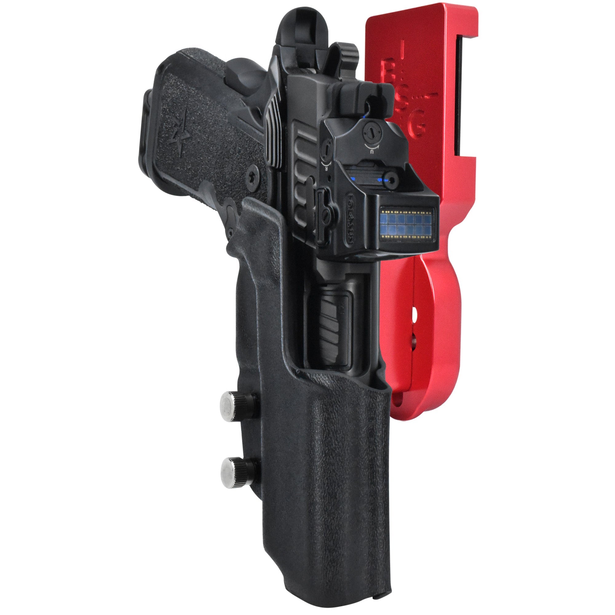 Staccato C Pro Heavy Duty Competition Holster in Red / Black