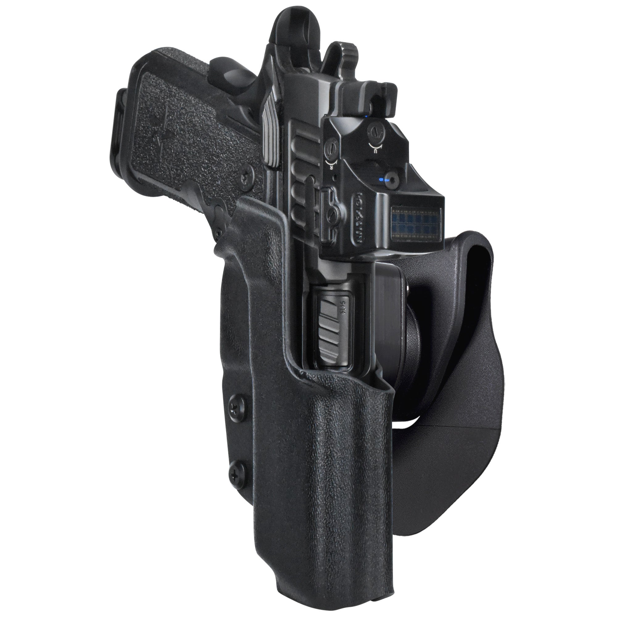 Staccato C OWB Quick Release Paddle Holster in Black