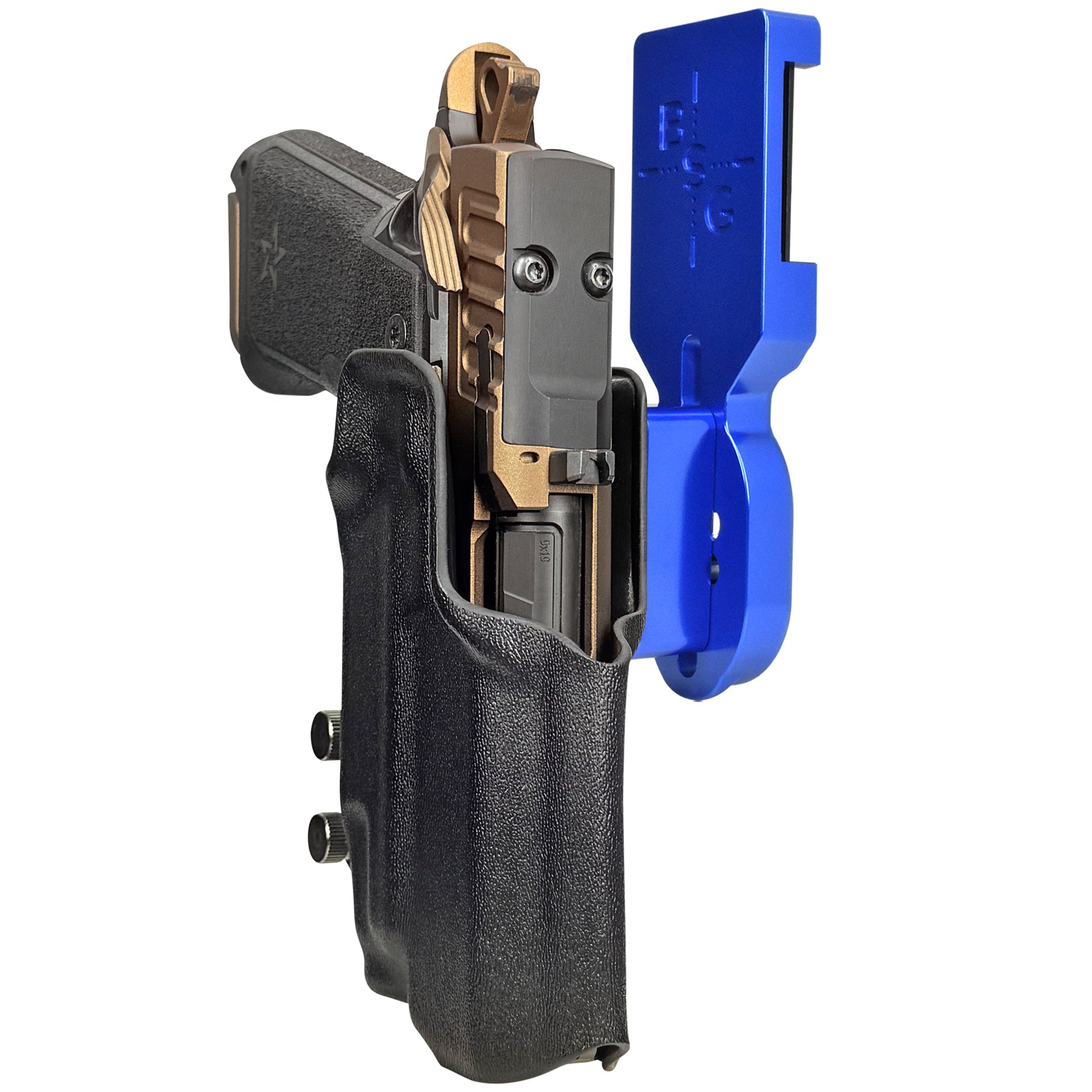 Staccato HD P4 TLR7X Pro Heavy Duty Competition Holster in Blue / Black