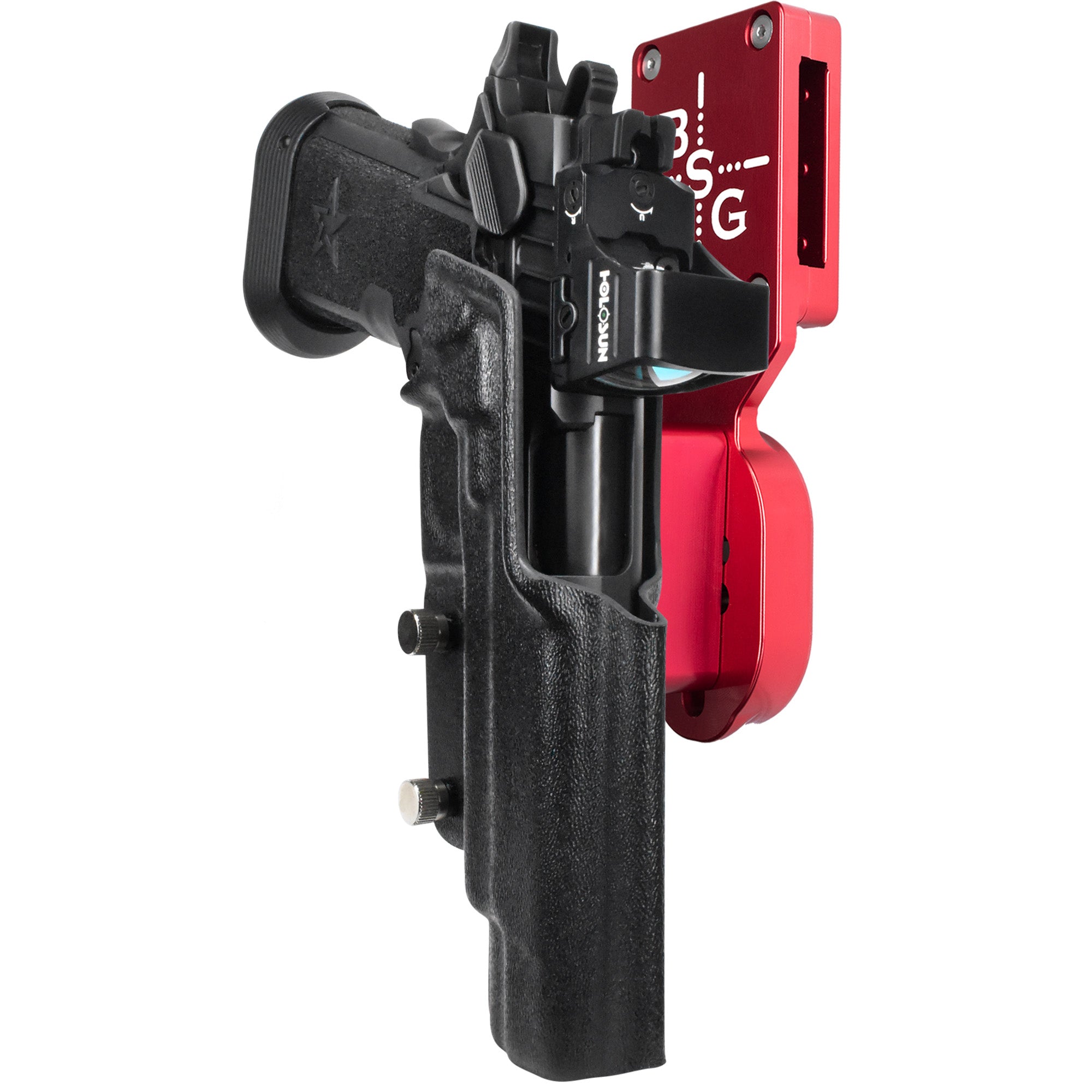 Staccato XL Pro Heavy Duty Competition Holster in Red / Black