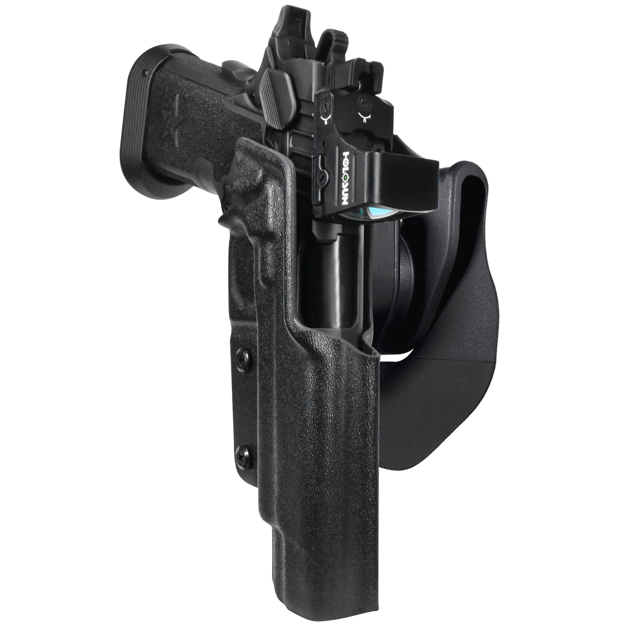 Staccato XL OWB Quick Release Paddle Holster in Black