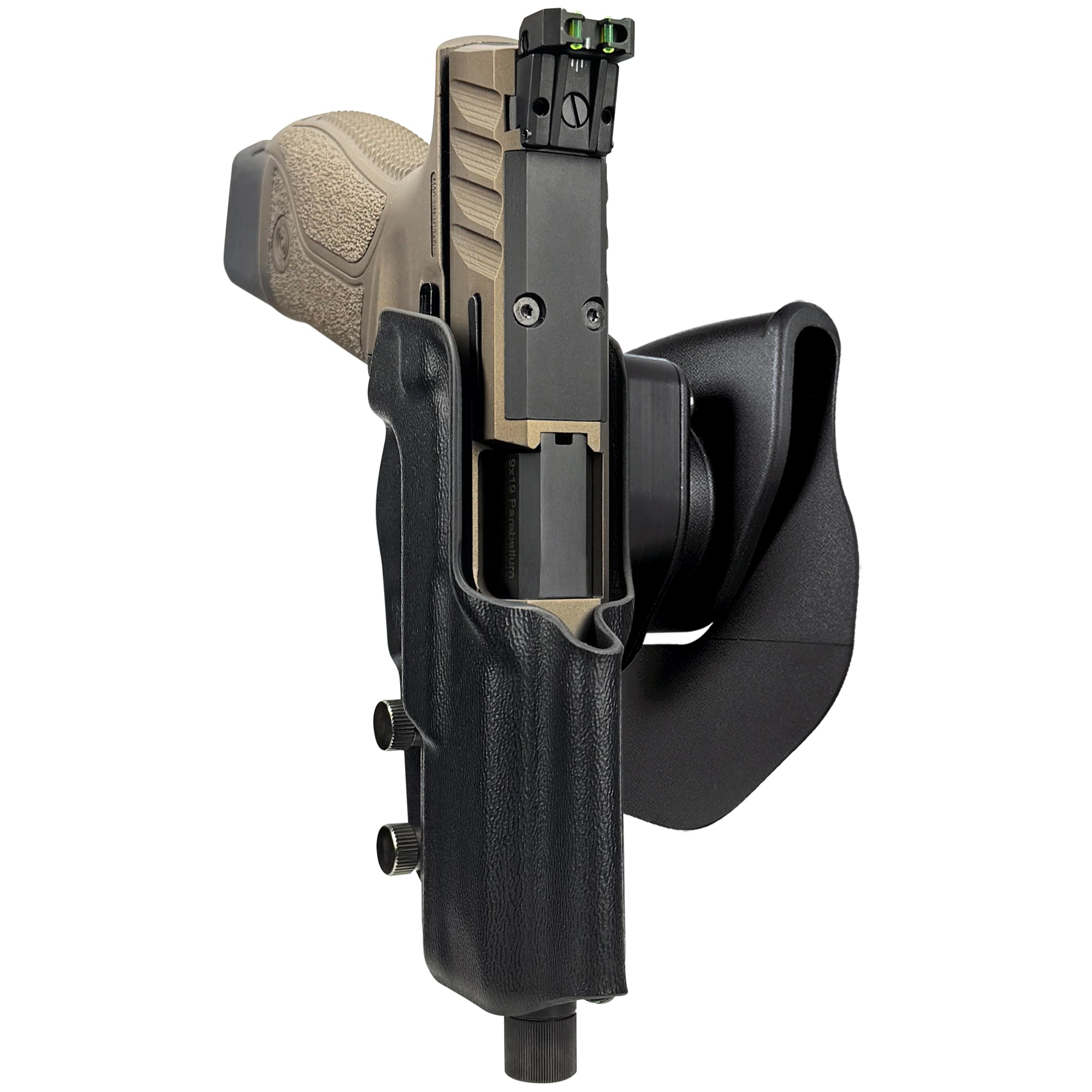 Stoeger STR-9 Combat SX OWB Quick Release Paddle Holster in Black