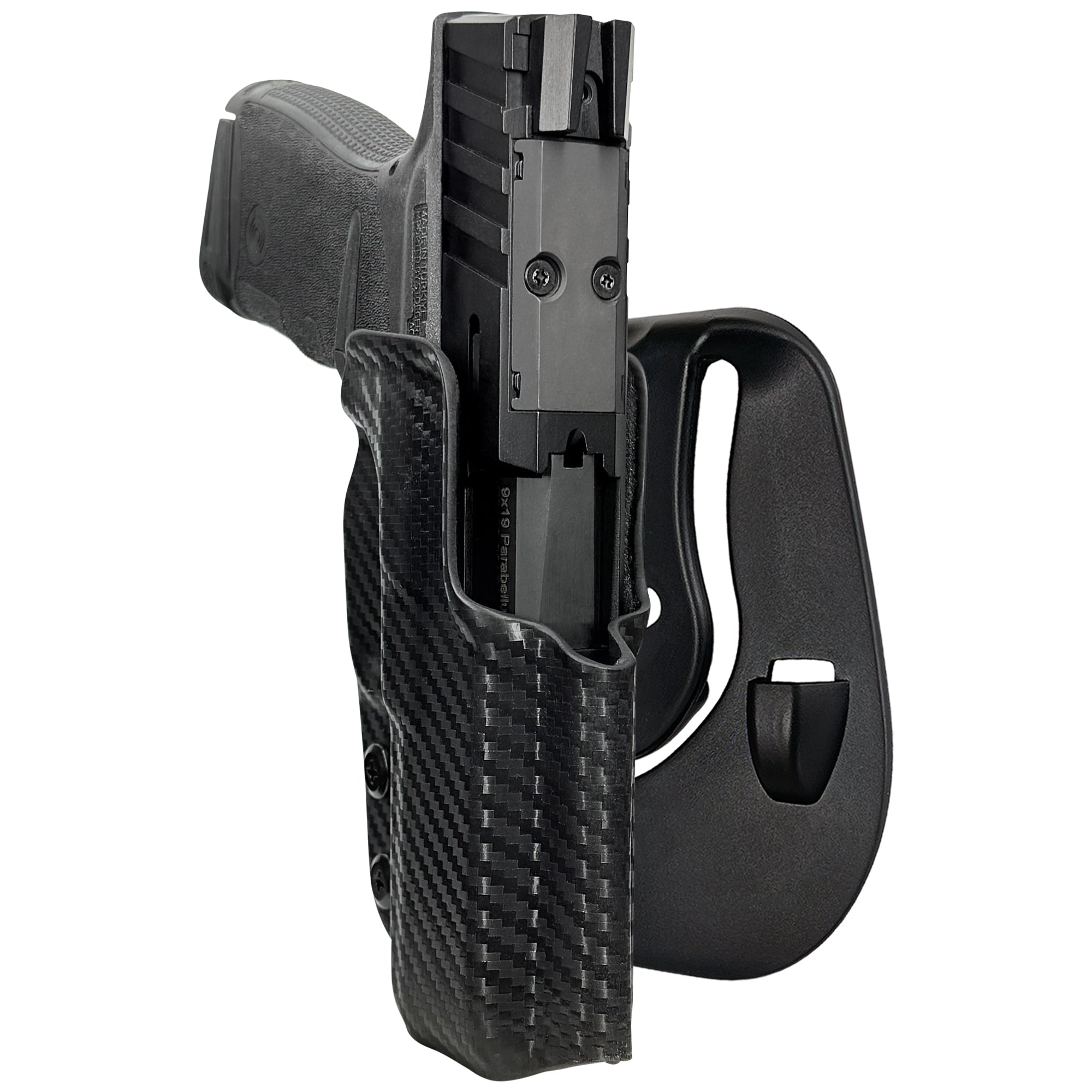 Stoeger STR-9 ThinLine OWB Paddle Holster in Carbon Fiber