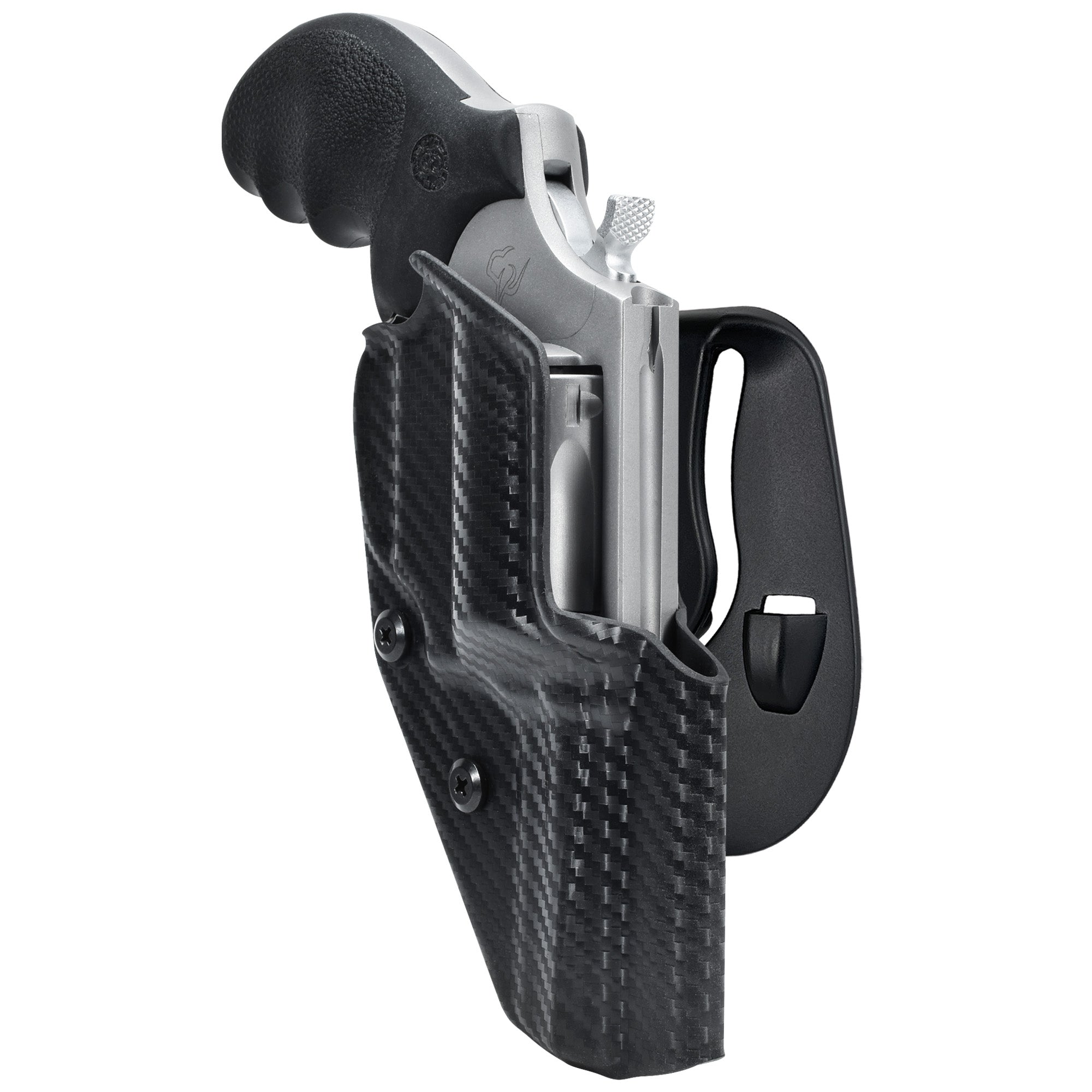 Taurus Defender 605 OWB Paddle Holster in Carbon Fiber