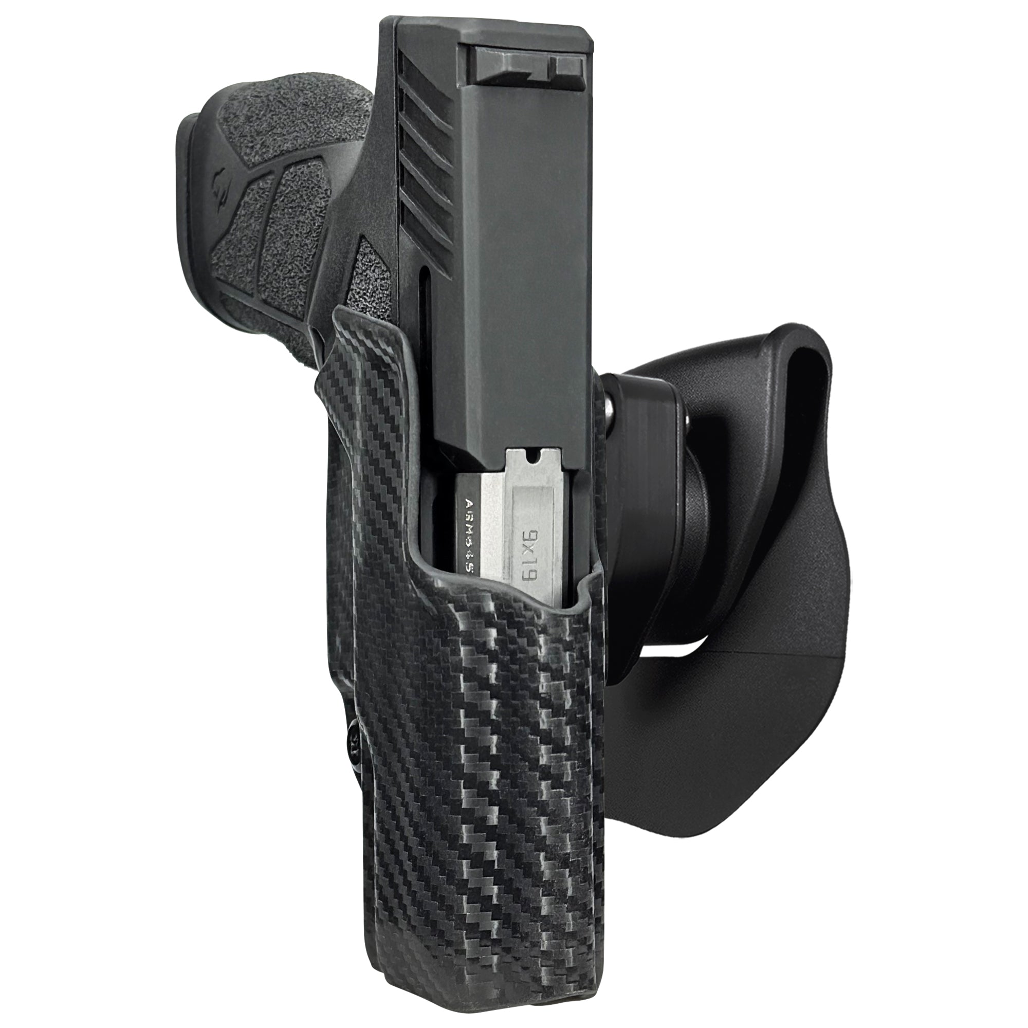 Taurus GX2 OWB Quick Release Paddle Holster in Carbon Fiber