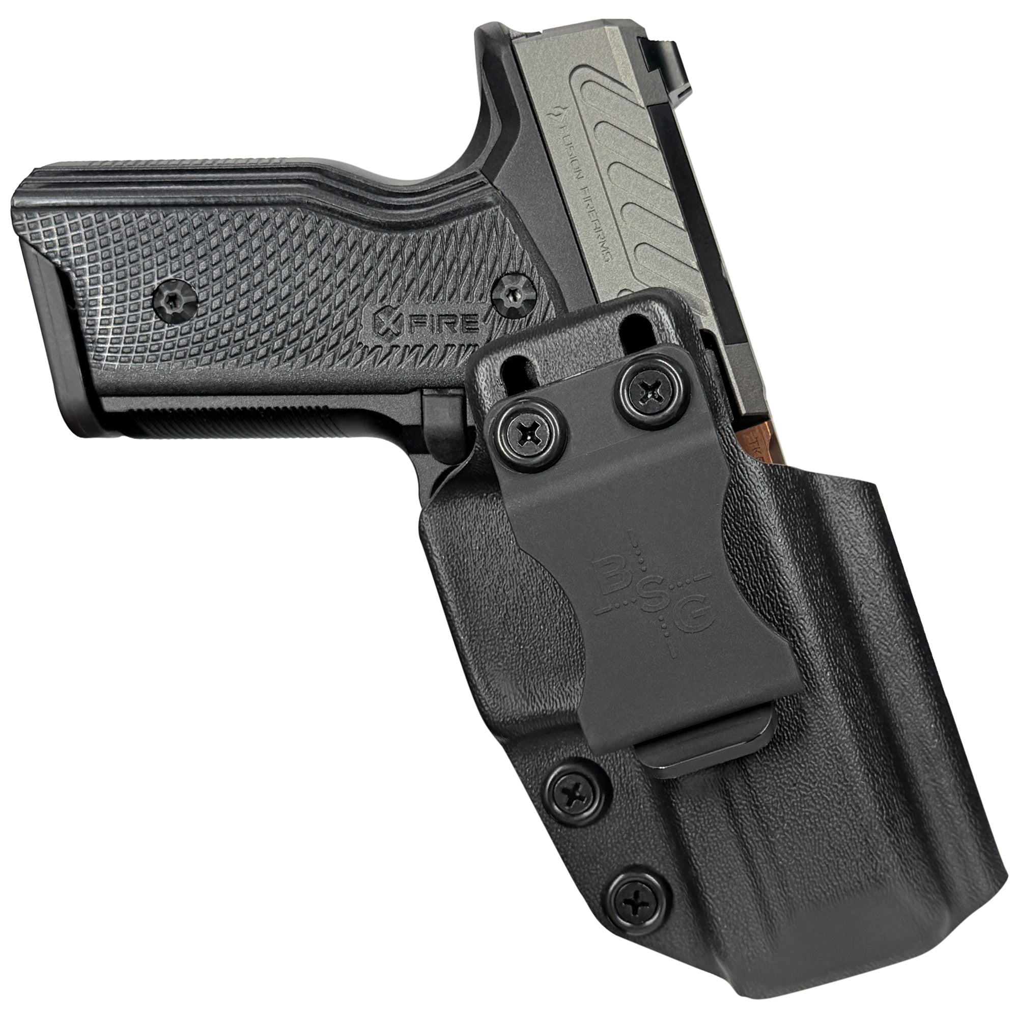 Fusion Firearms XF Pro Inside the Waistband Holster in Black - Front