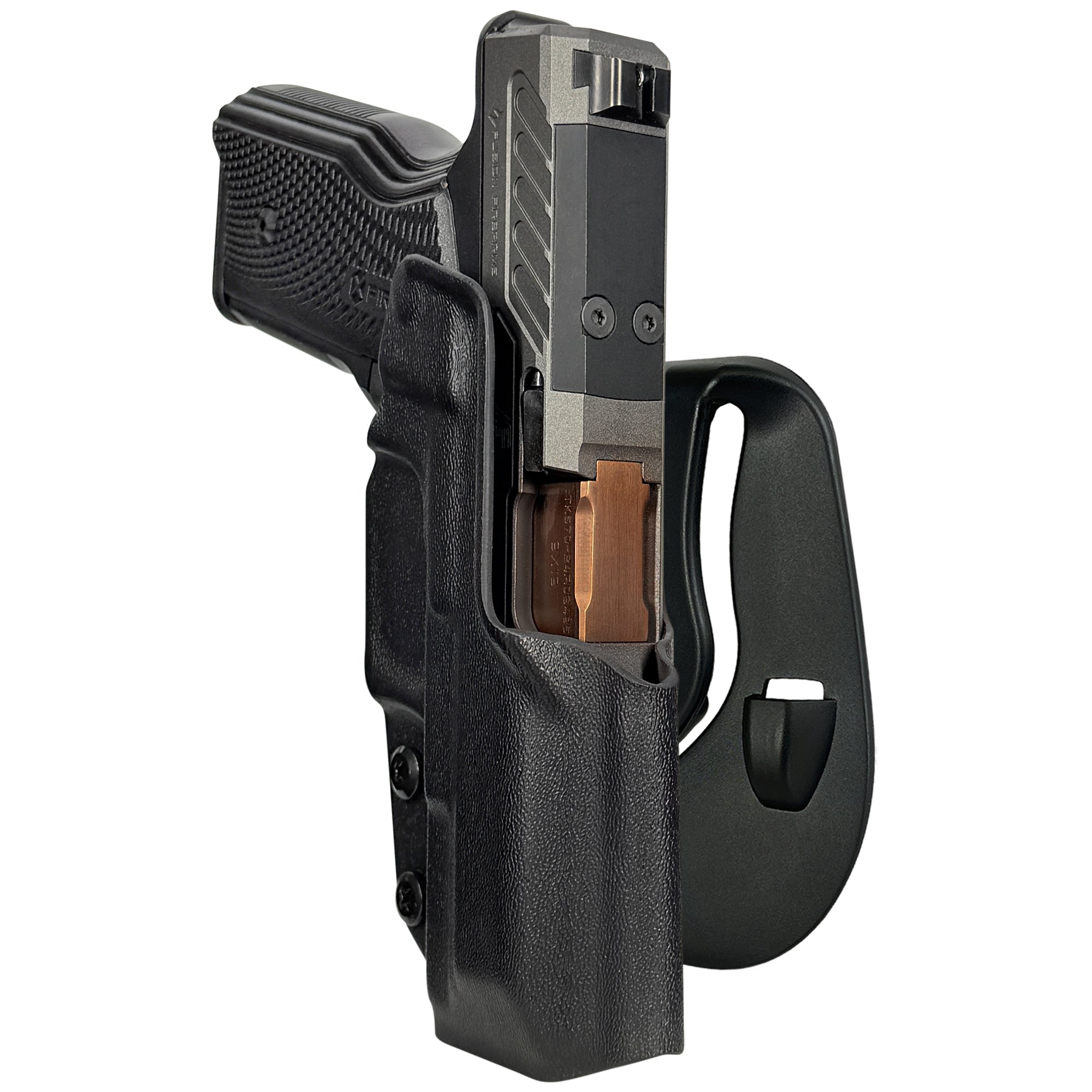 Fusion XF Pro OWB Paddle Holster in Black