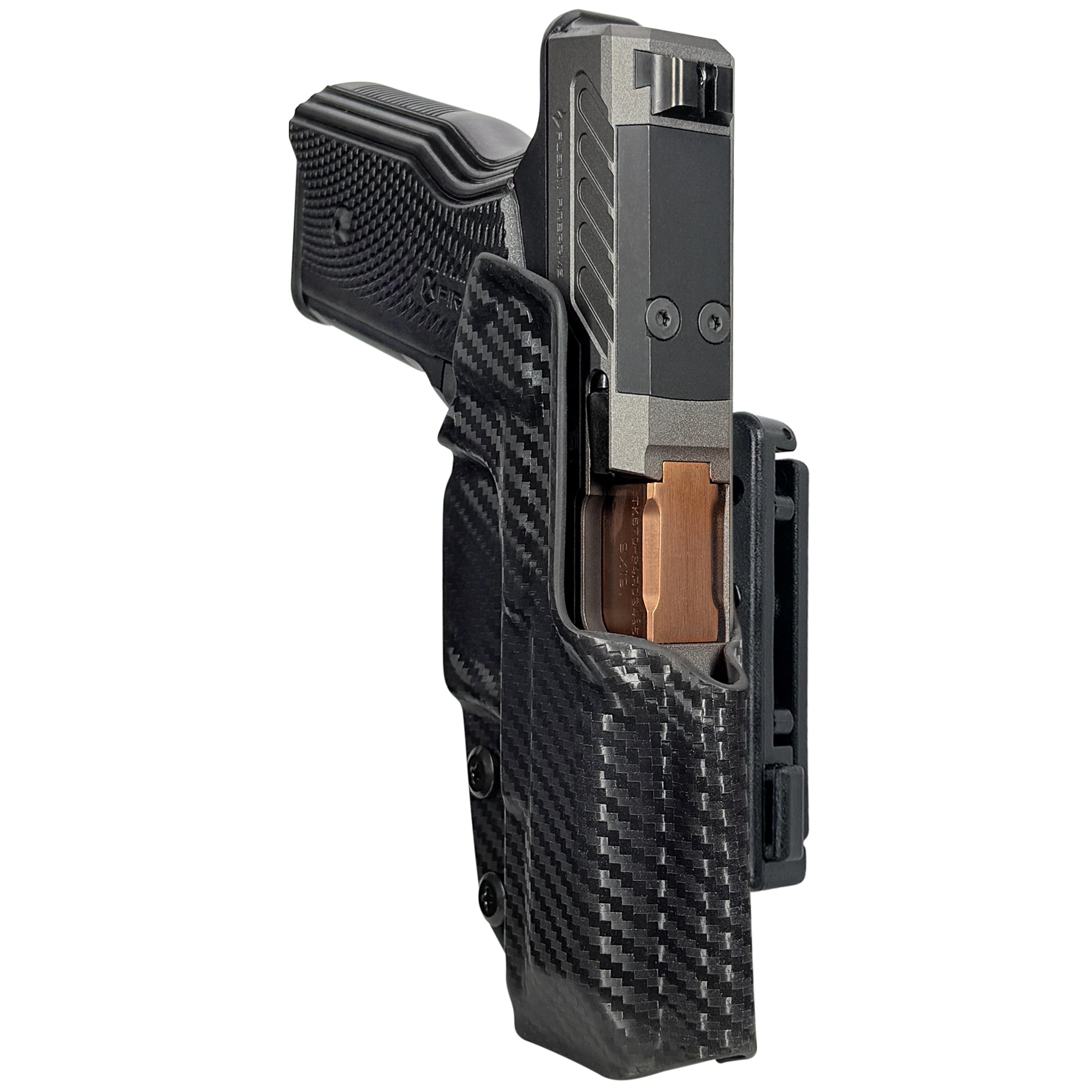 Fusion XF Pro Pro IDPA Competition Holster in Carbon Fiber