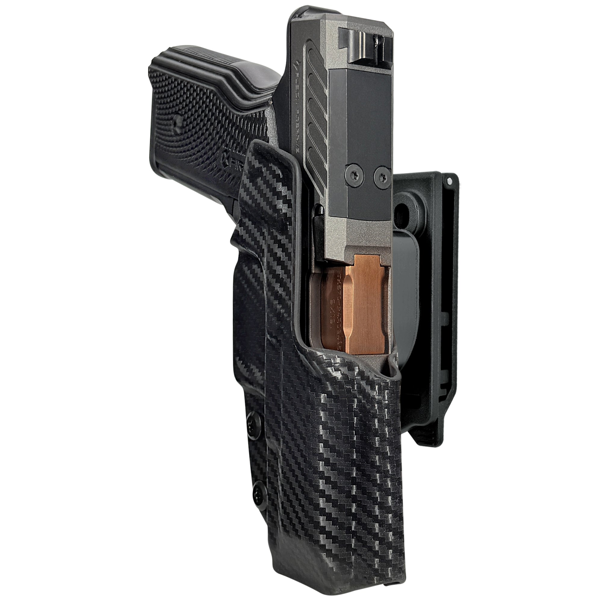 Fusion XF Pro Quick Release IDPA Holster in Carbon Fiber