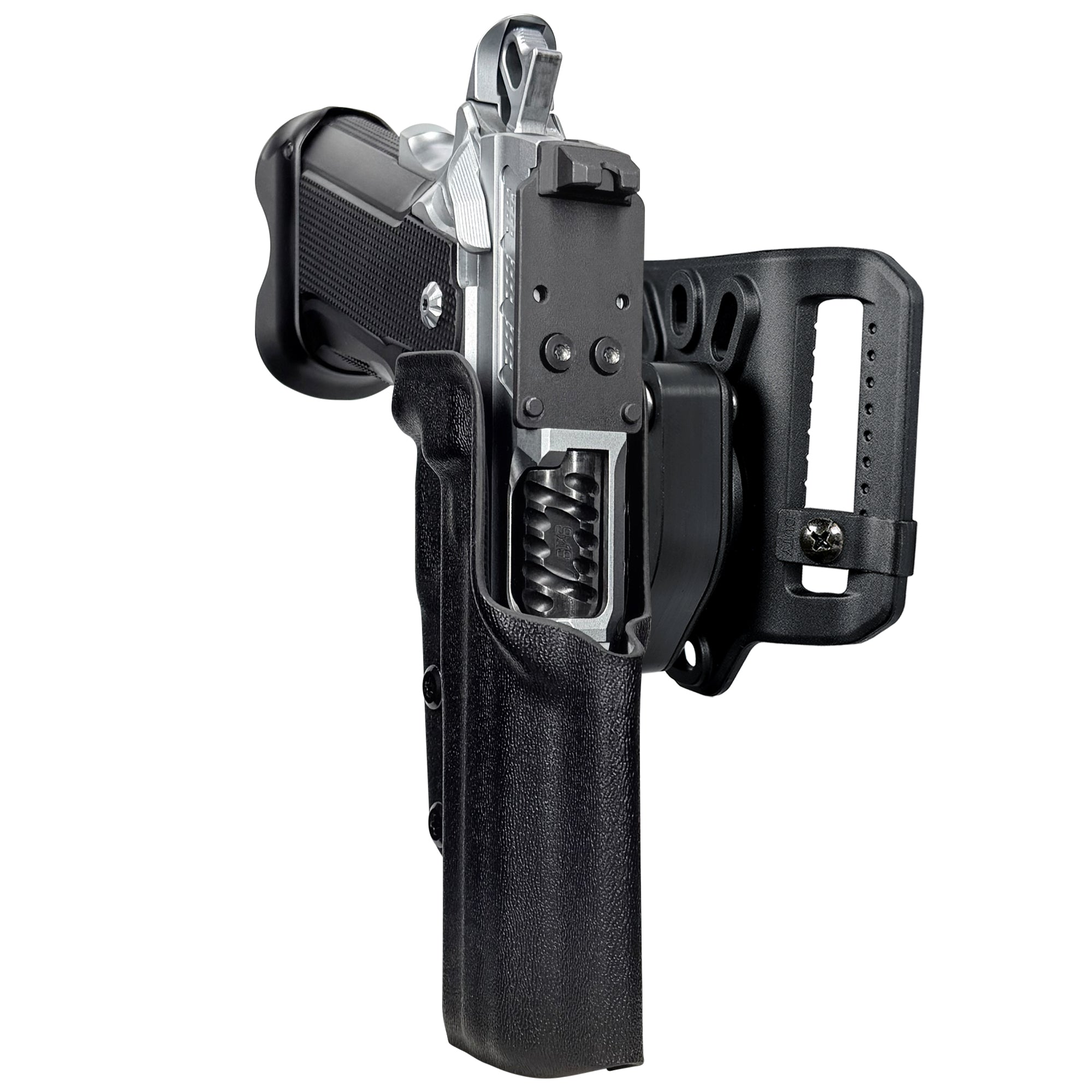 Fusion Firearms XP Comp Quick Release Belt Loop Holster in Black