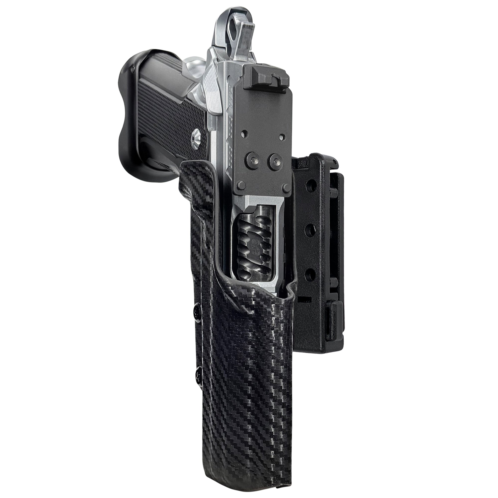 Fusion Firearms XP Comp Pro IDPA Competition Holster in Carbon Fiber