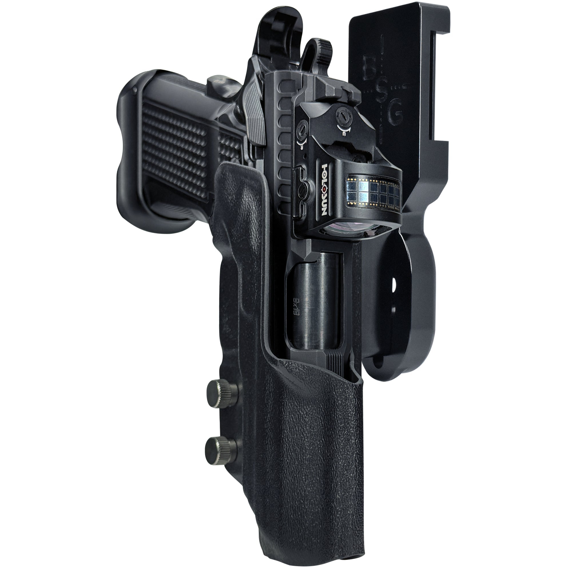 Fusion Firearms XP Pro Pro Heavy Duty Competition Holster in Black / Black