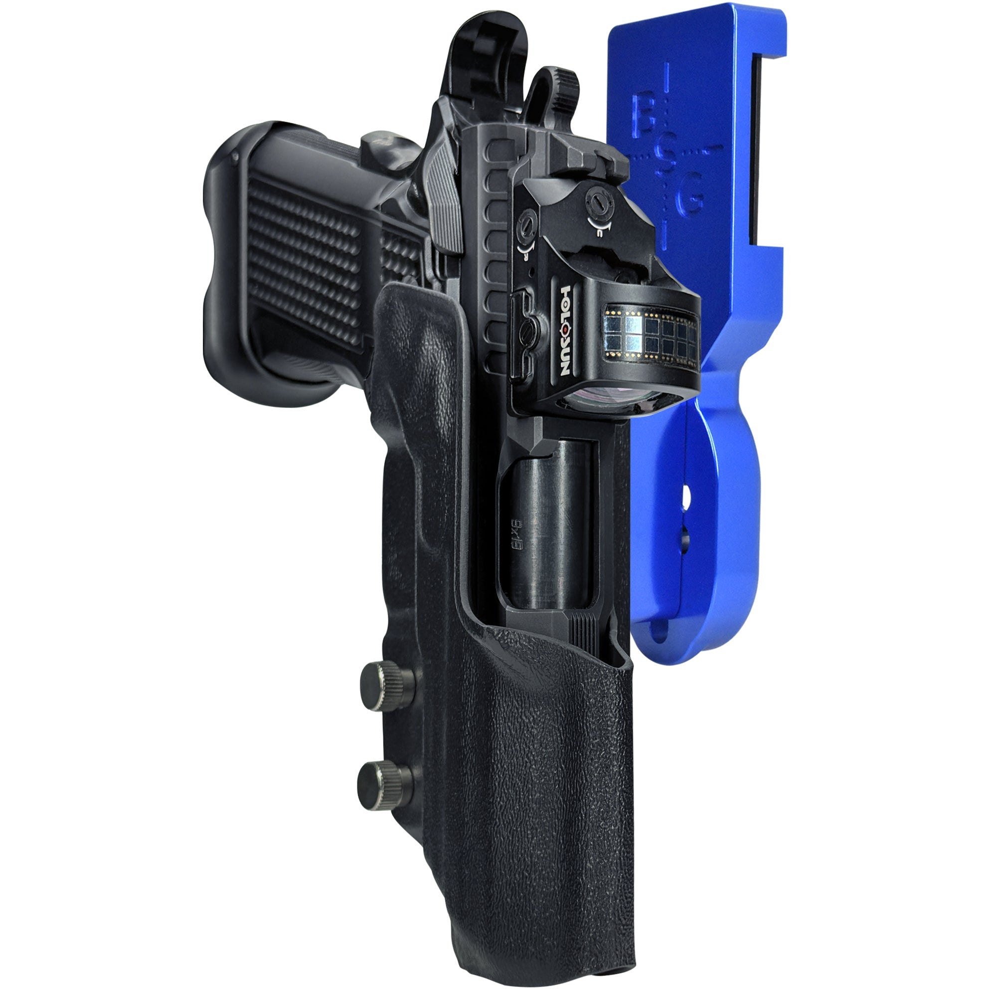 Fusion Firearms XP Pro Pro Heavy Duty Competition Holster in Blue / Black