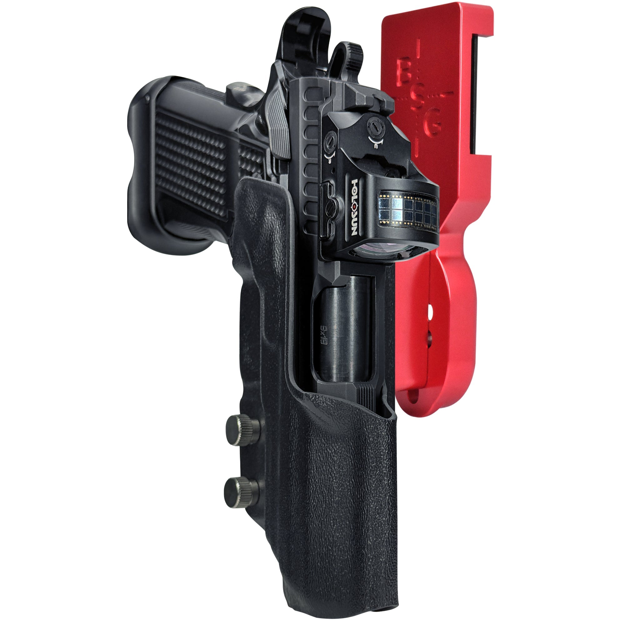 Fusion Firearms XP Pro Pro Heavy Duty Competition Holster in Red / Black