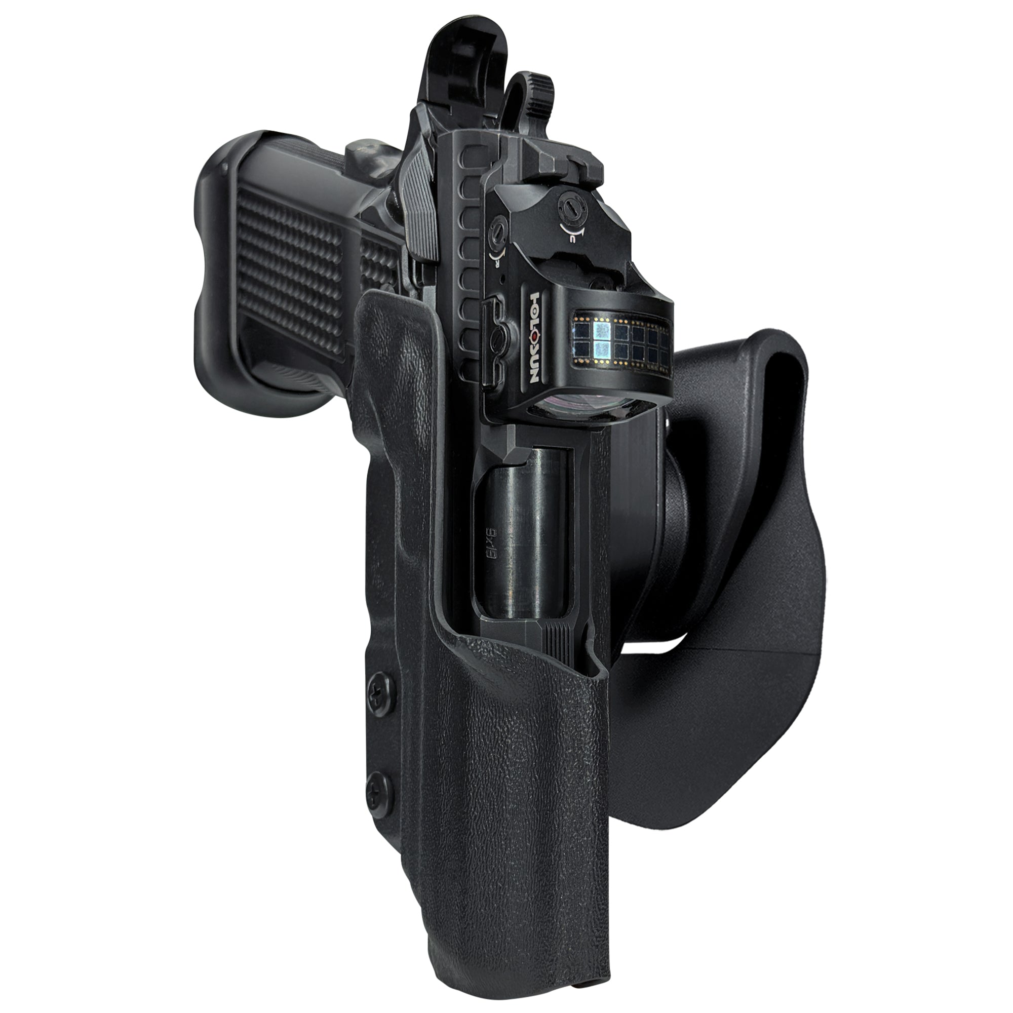 Fusion Firearms XP Pro OWB Quick Release Paddle Holster in Black