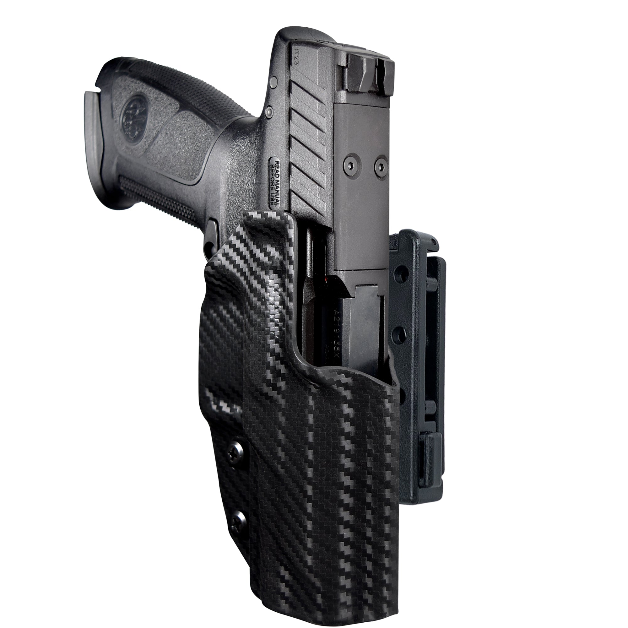 Beretta APX A1 Full Size Pro IDPA Competition Holster in Carbon Fiber
