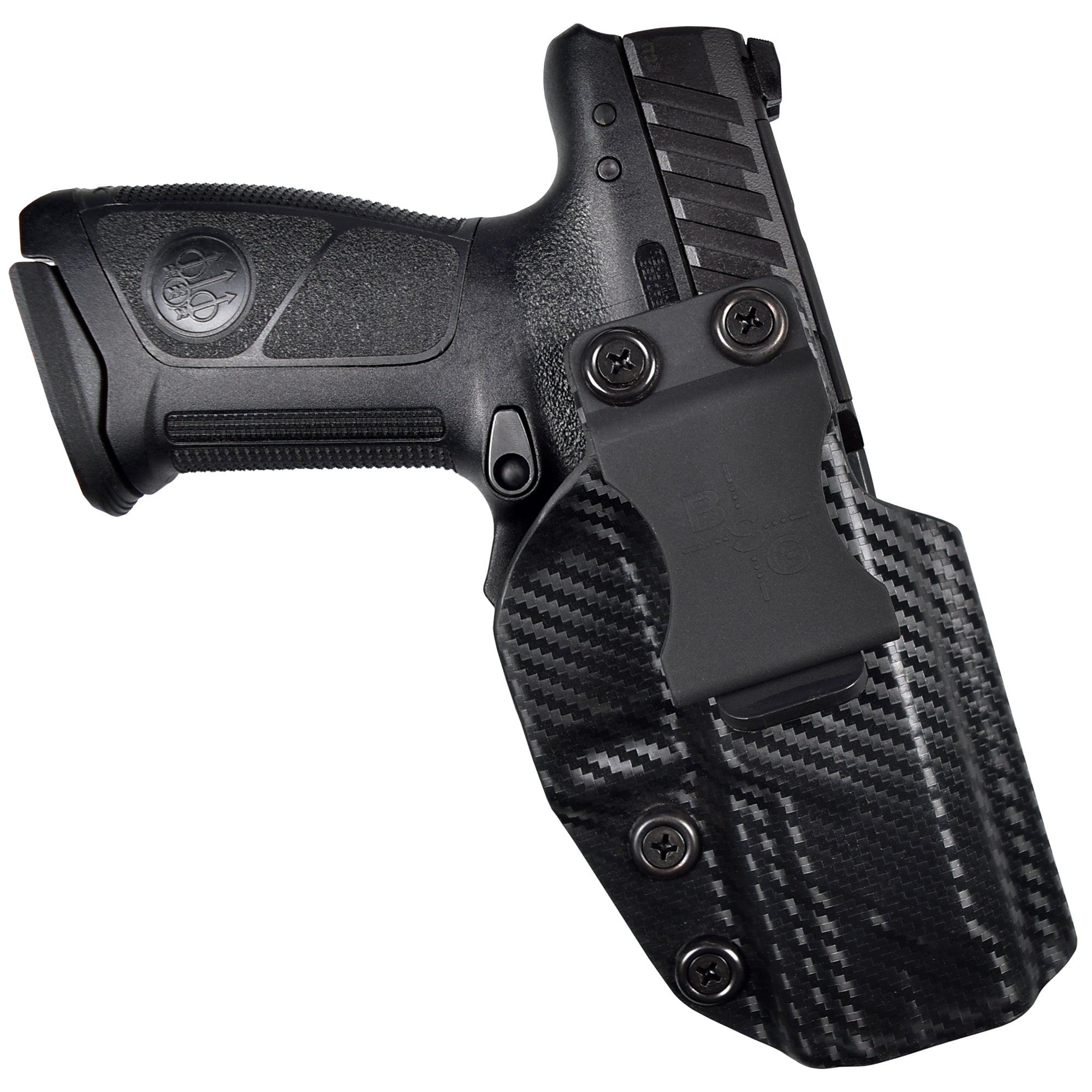 Beretta APX A1 Inside the Waistband Holster in Carbon Fiber - Front