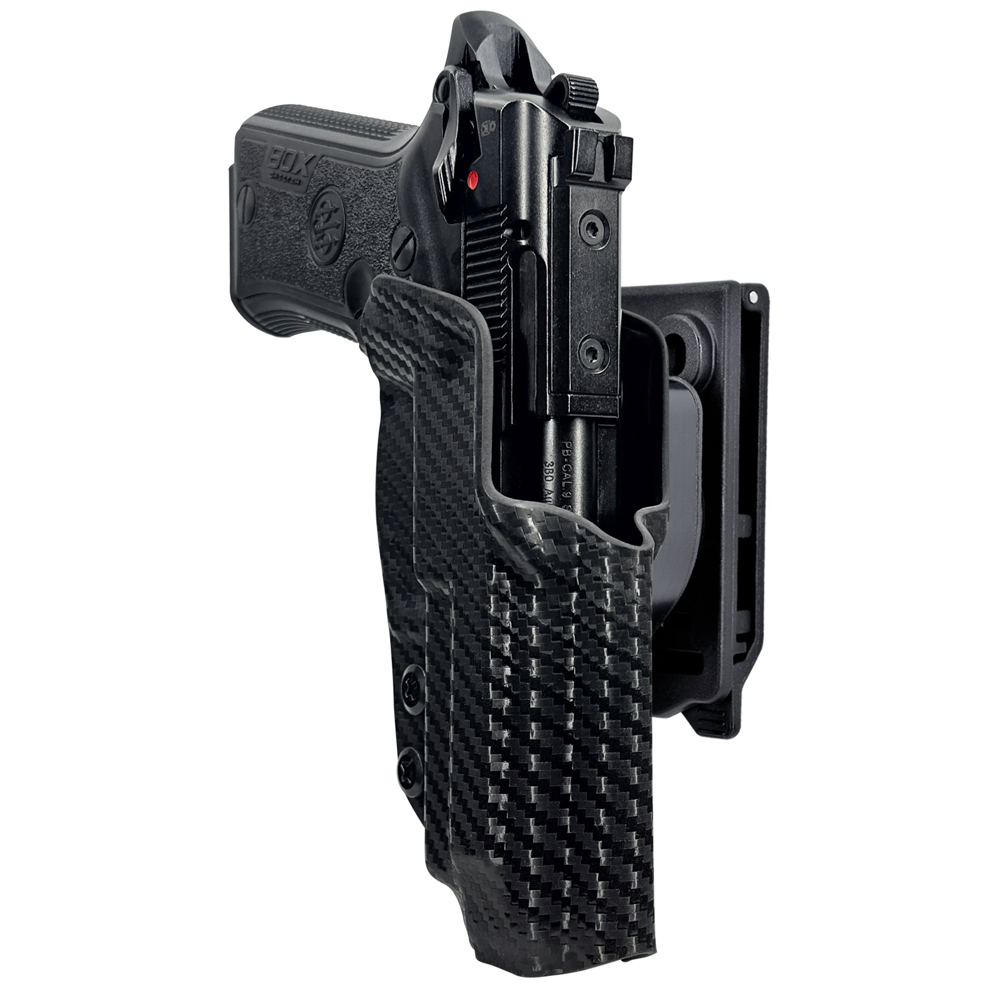Beretta 80X Cheetah Quick Release IDPA Holster in Carbon Fiber