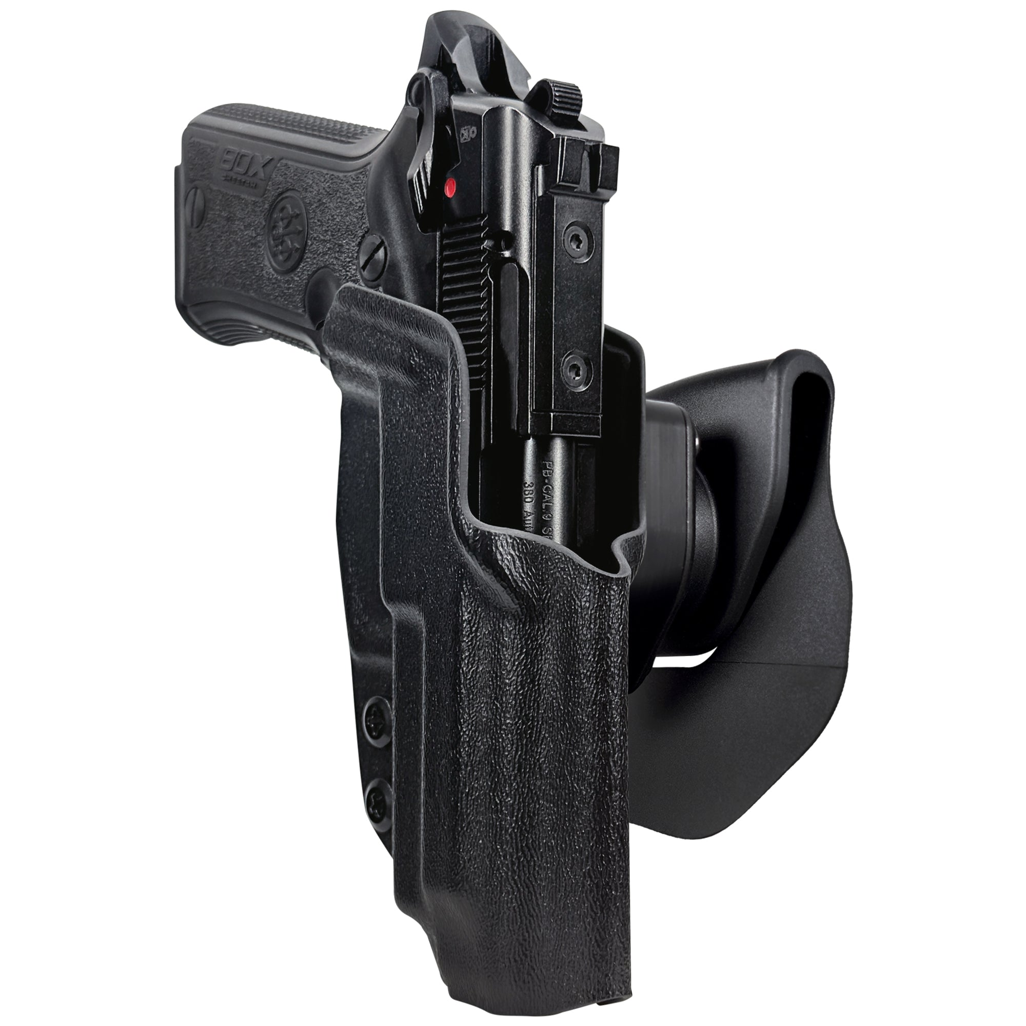 Beretta 80X Cheetah OWB Quick Release Paddle Holster in Black