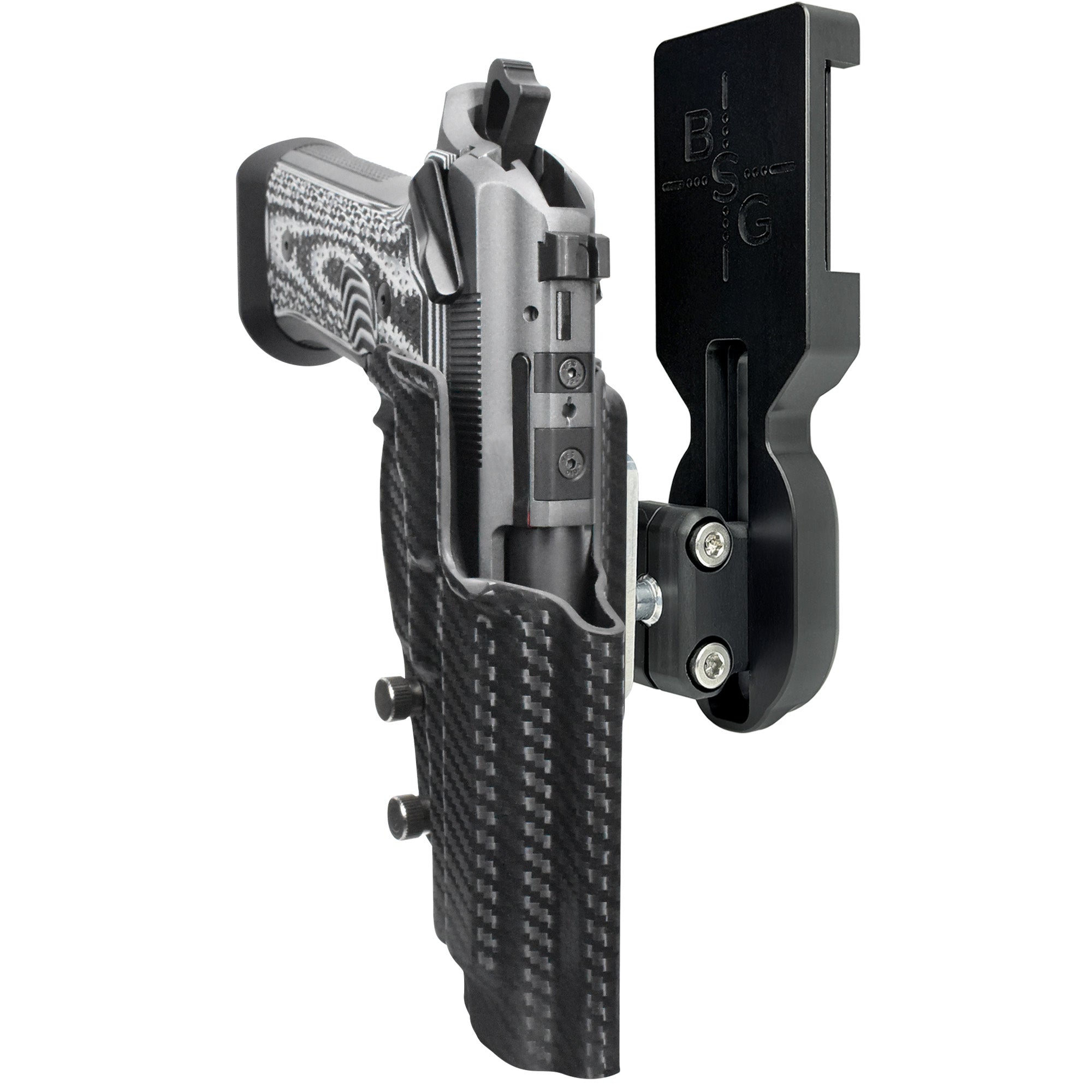 Beretta 92XI SAO, SAO Tactical, Squalo Pro Ball Joint Competition Holster