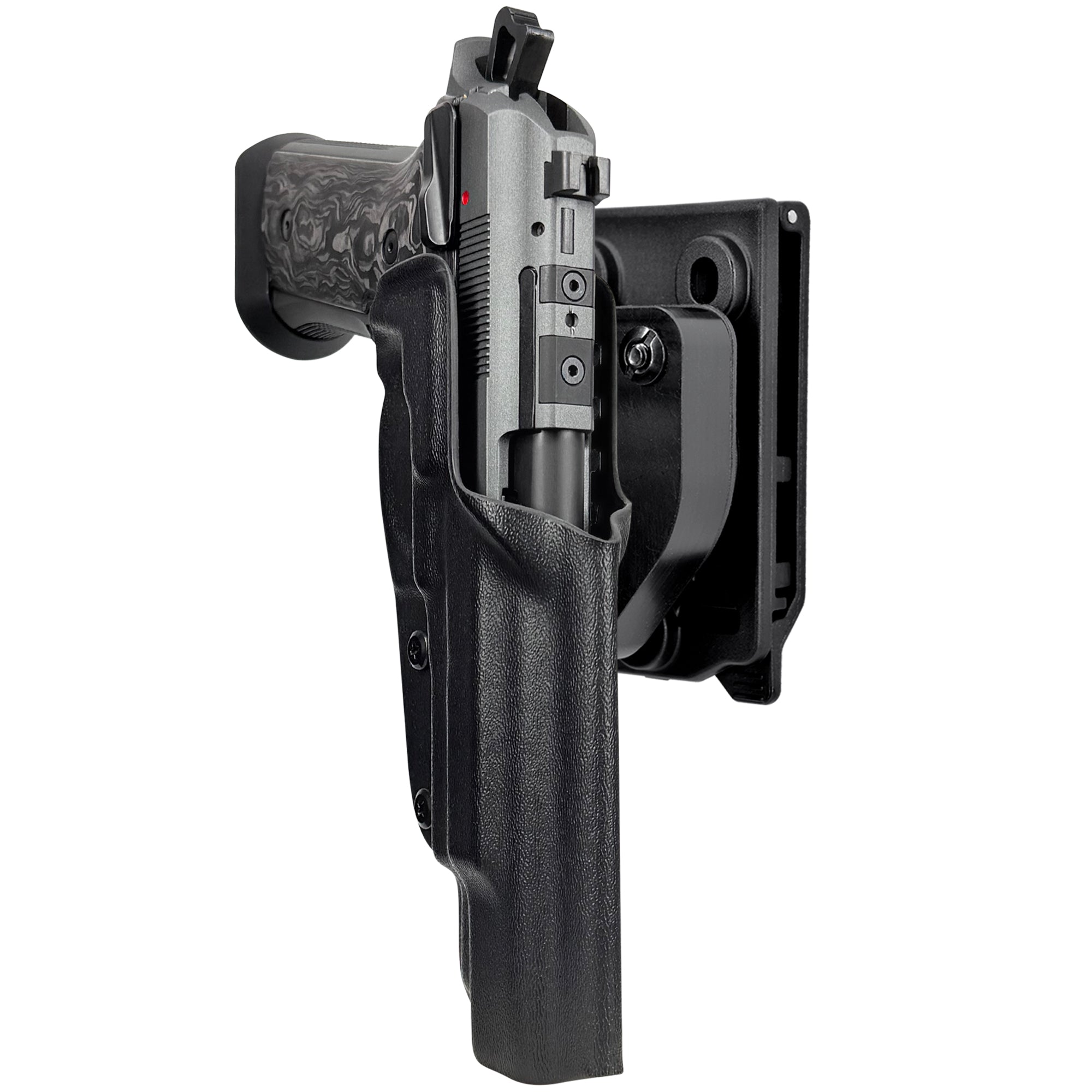 Beretta 92XI SAO Gara/Corsa Quick Release IDPA Holster in Black