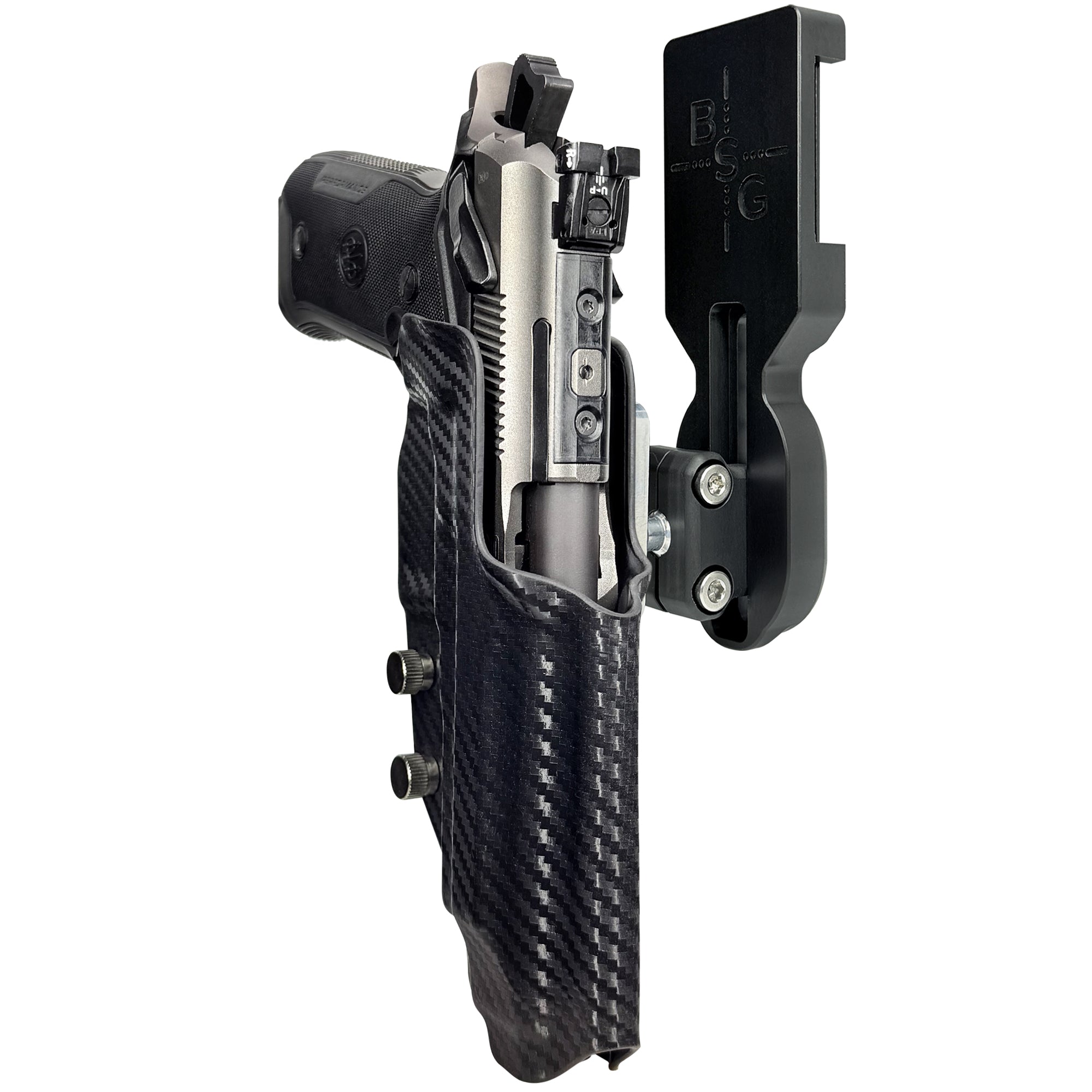 Beretta 94X Performance Pro Ball Joint Competition Holster in Carbon Fiber