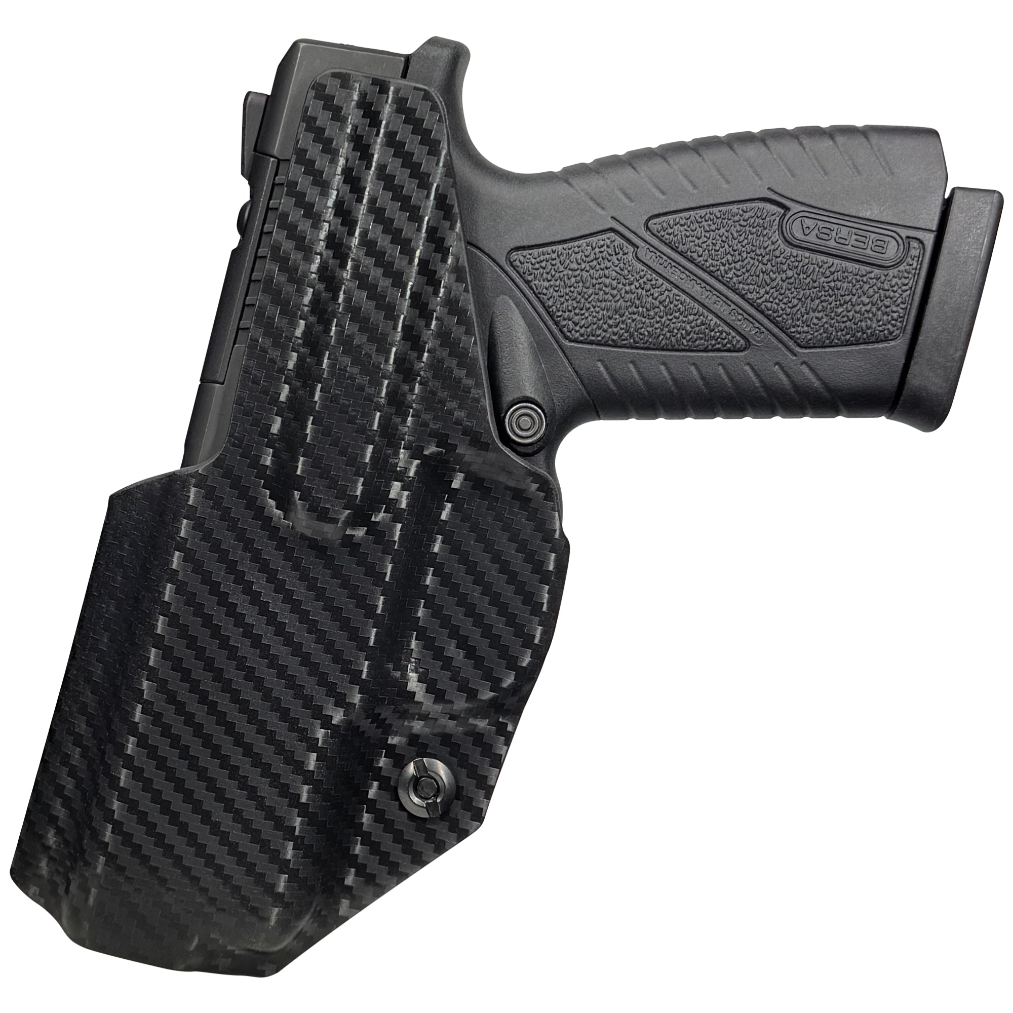 Bersa BP9CC Inside the Waistband Holster in Carbon Fiber - Rear
