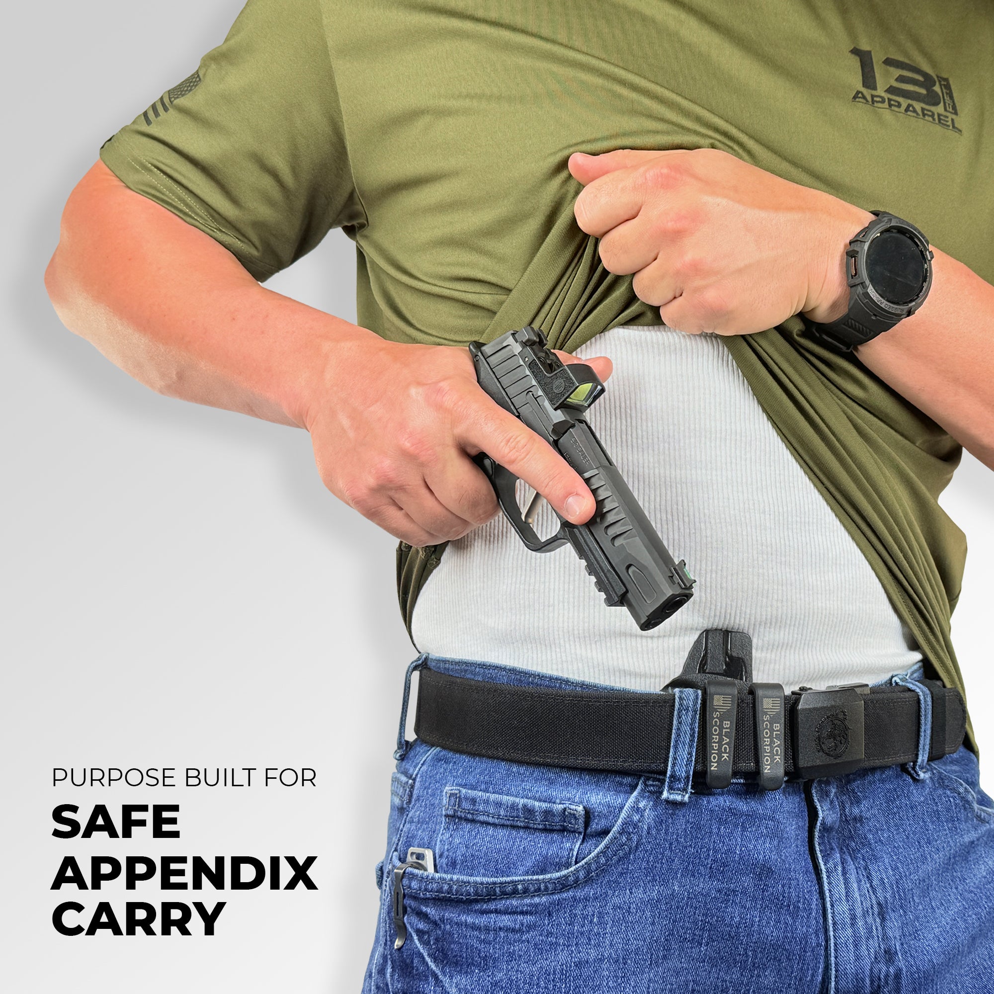 AIWB Dual Clip X Holster Product Highlight 2