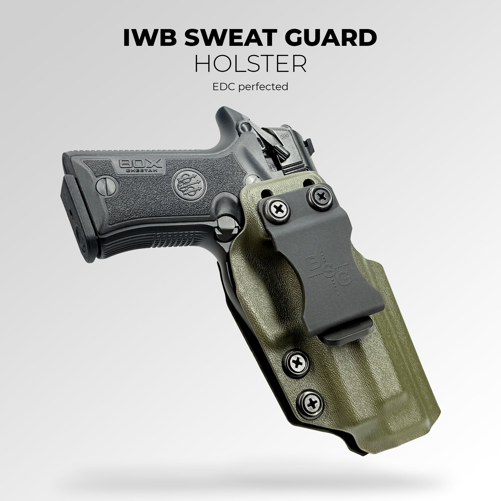 IWB Sweat Guard Holster for Glock 17, 22, 31 (All Gens)