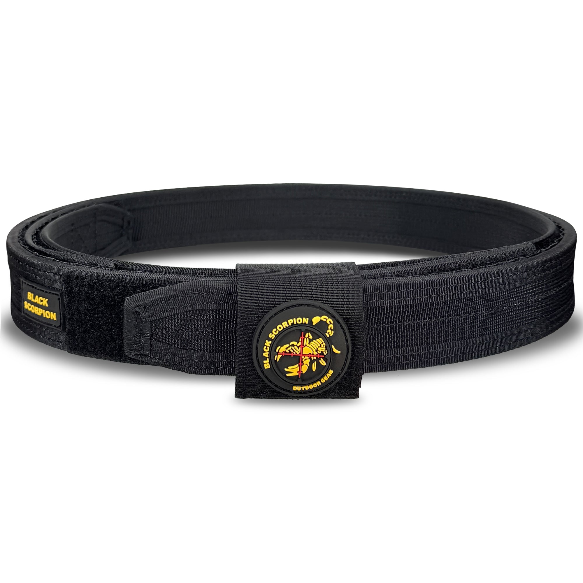 Black Scorpion Outdoor Gear Pro Heavy Duty IPSC & USPSA Competition Belt Black Large BT01-1111-LBKHD