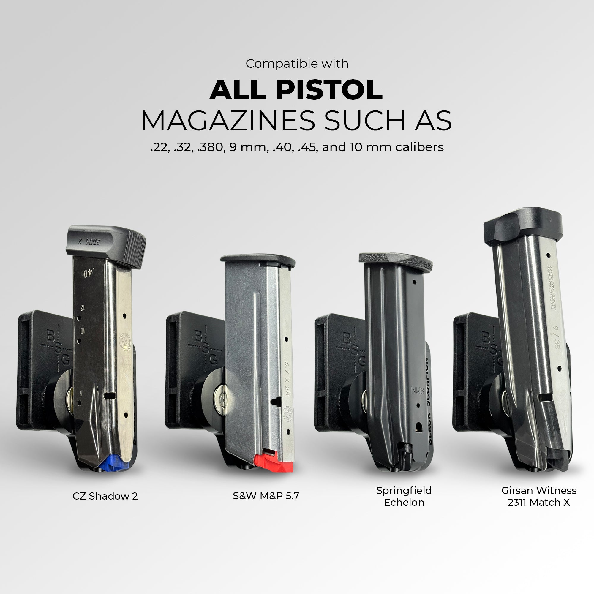 Triple Magnet Universal Magazine Pouch