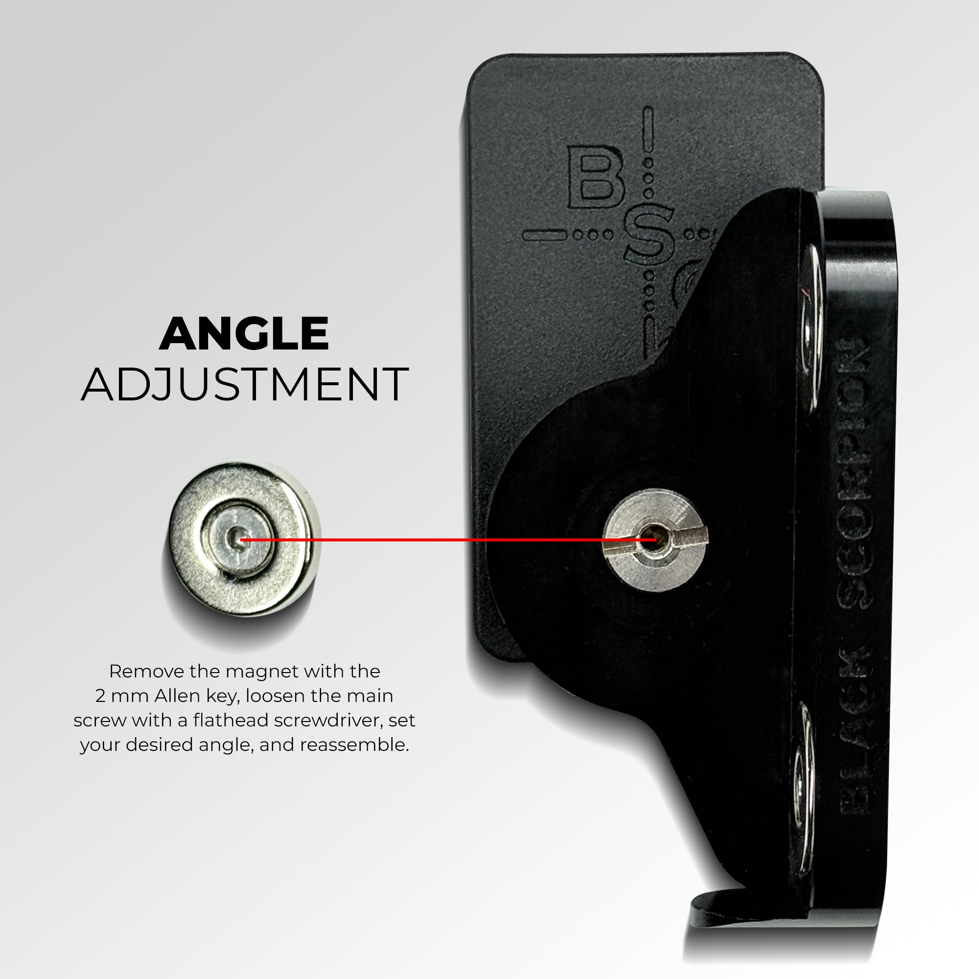 Triple Magnet Universal Magazine Pouch