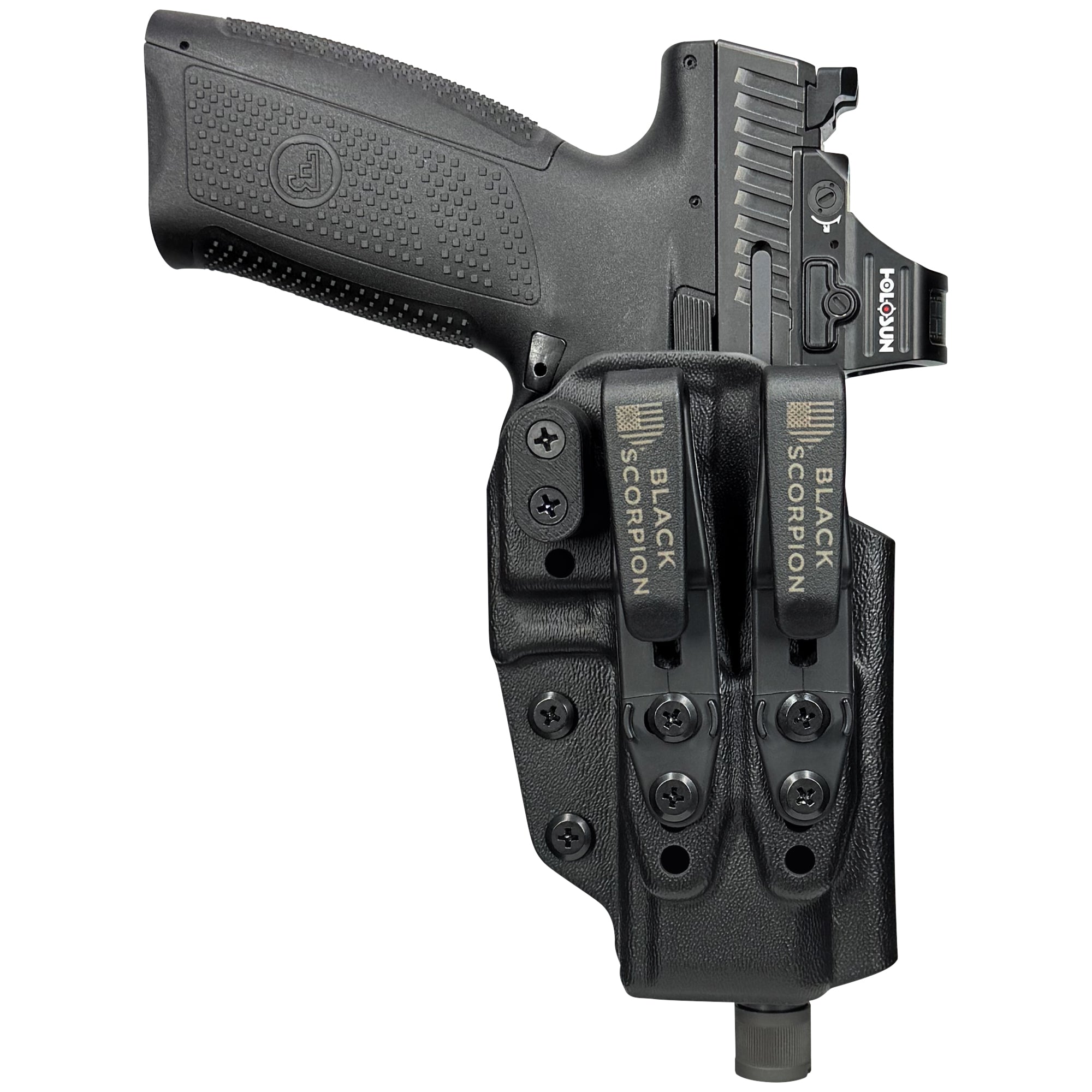 CZ P-10 F AIWB Dual Clip X Holster